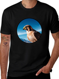 Falcon Graphic Tee - Mens Black T-Shirt