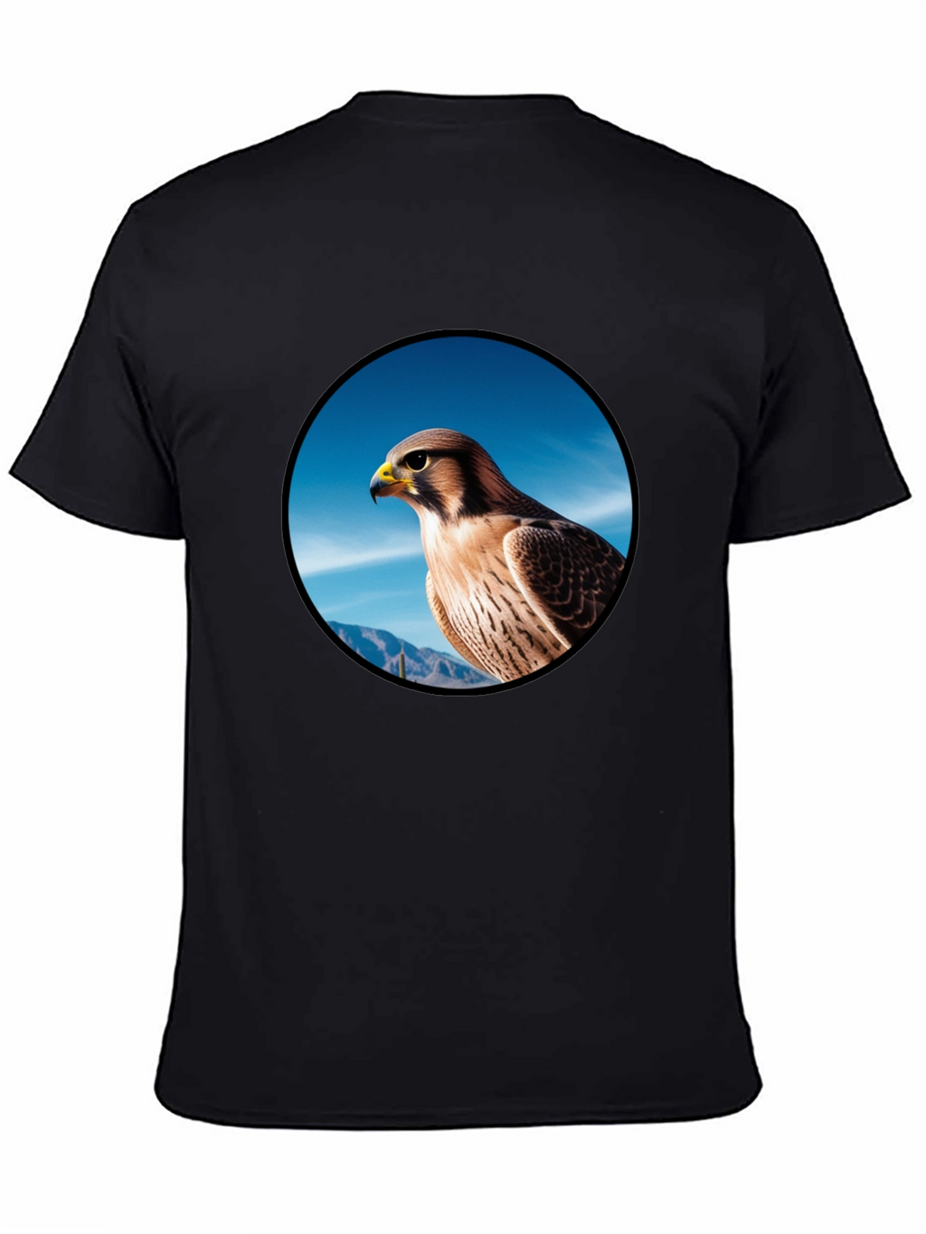 Falcon Graphic Tee - Mens Black T-Shirt