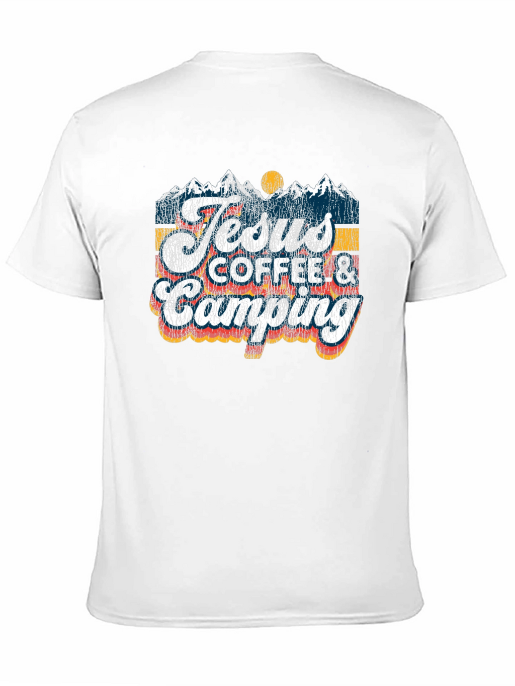Jesus Coffee & Camping Graphic Tee