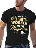 Sheet Metal Worker Funny T-Shirt