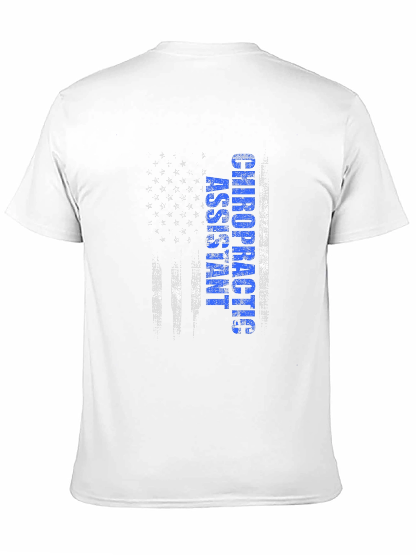 Chiropractic Assistant American Flag T-Shirt