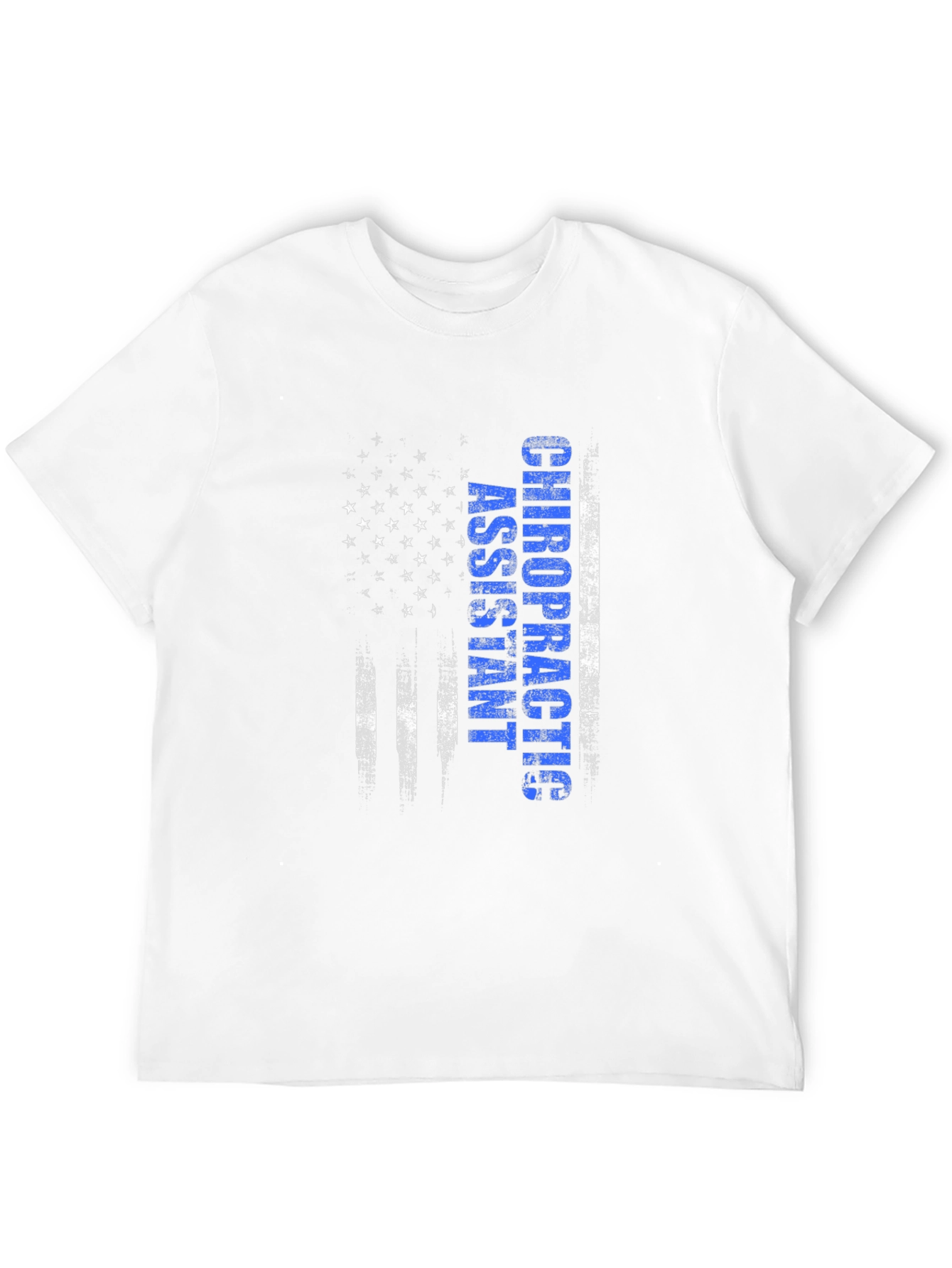 Chiropractic Assistant American Flag T-Shirt