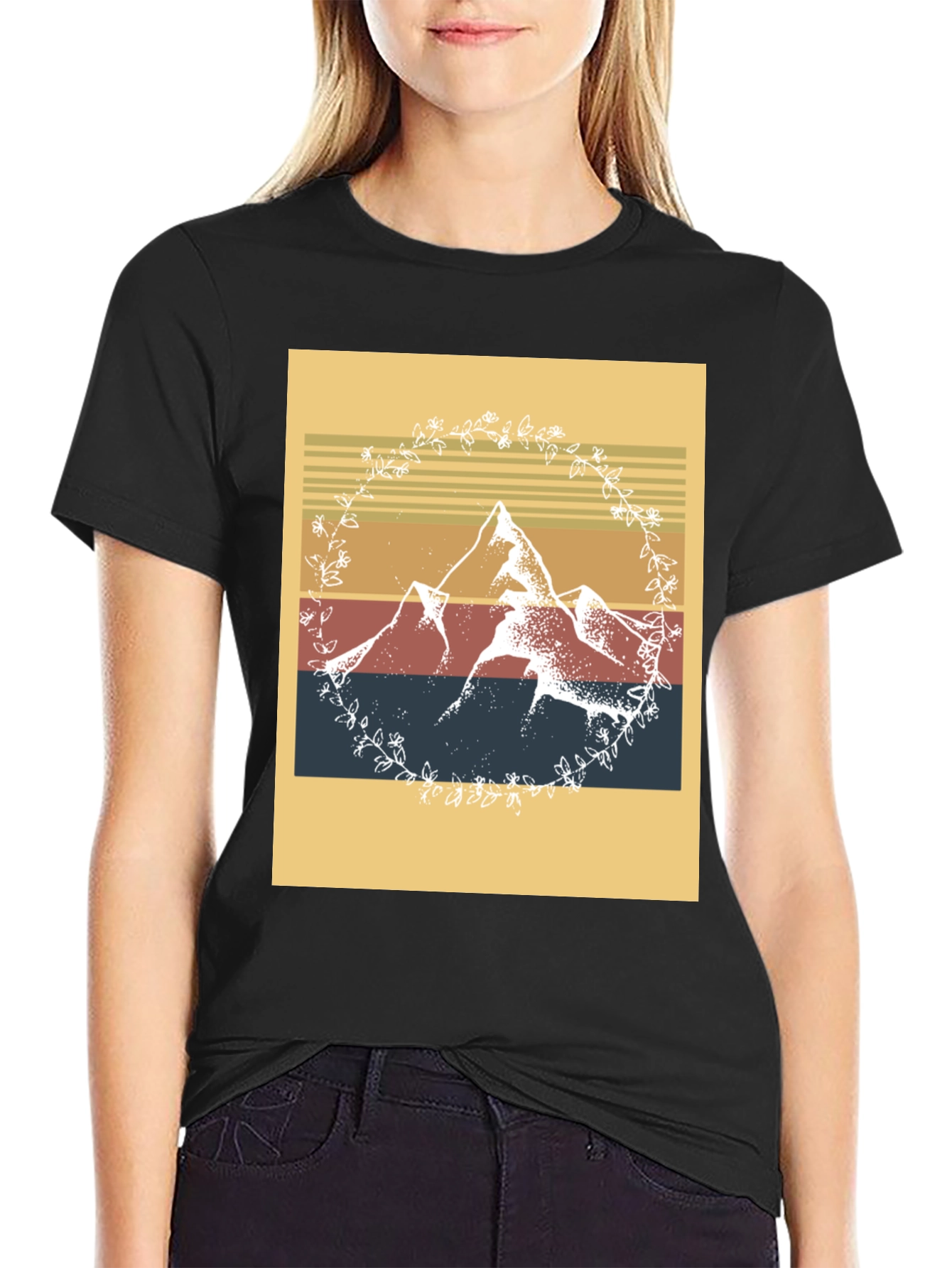 Mountain Graphic Tee - Nature Adventure T-Shirt