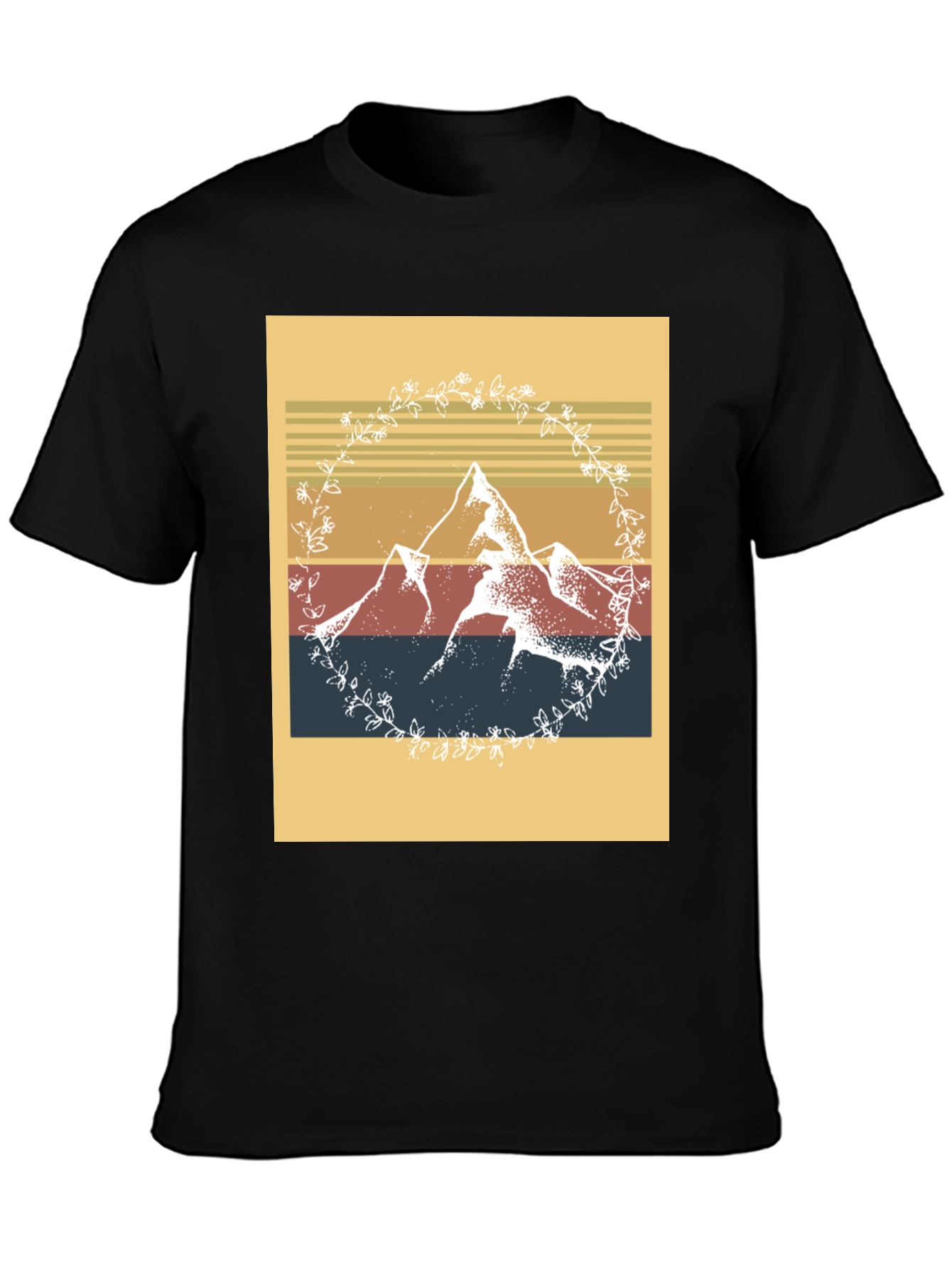 Mountain Graphic Tee - Nature Adventure T-Shirt