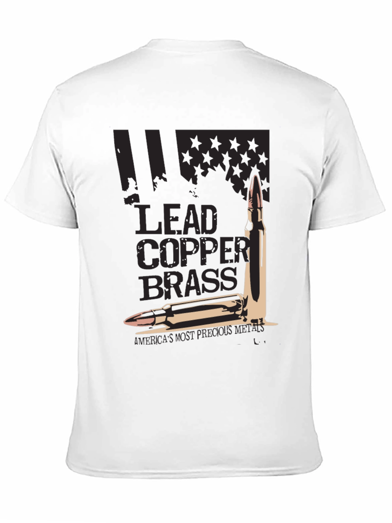 Lead Copper Brass Patriotic T-Shirt