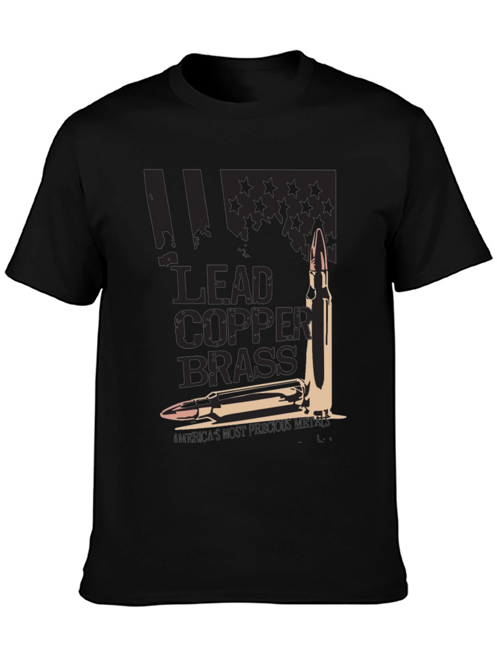 Lead Copper Brass Patriotic T-Shirt