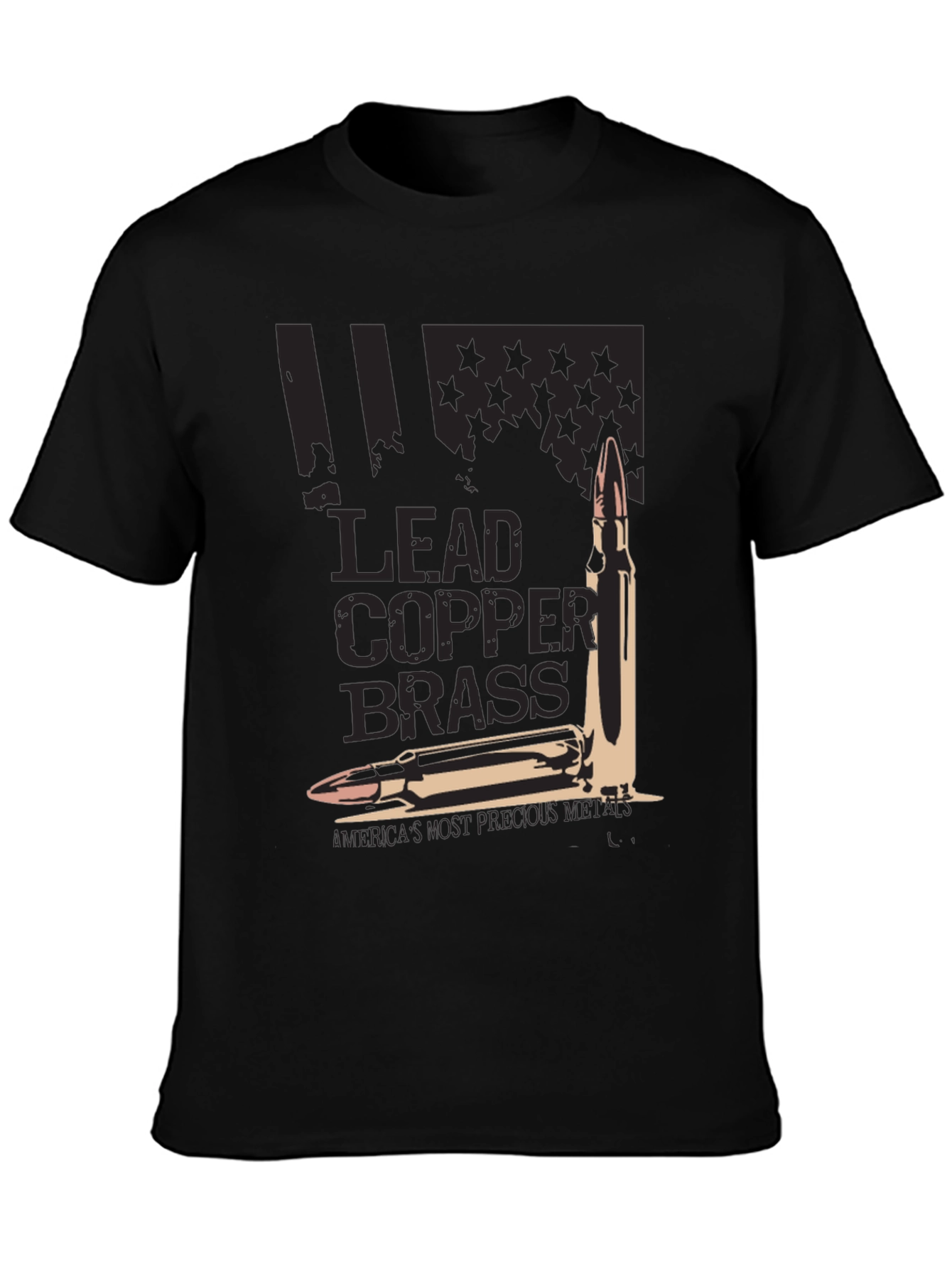 Lead Copper Brass Patriotic T-Shirt