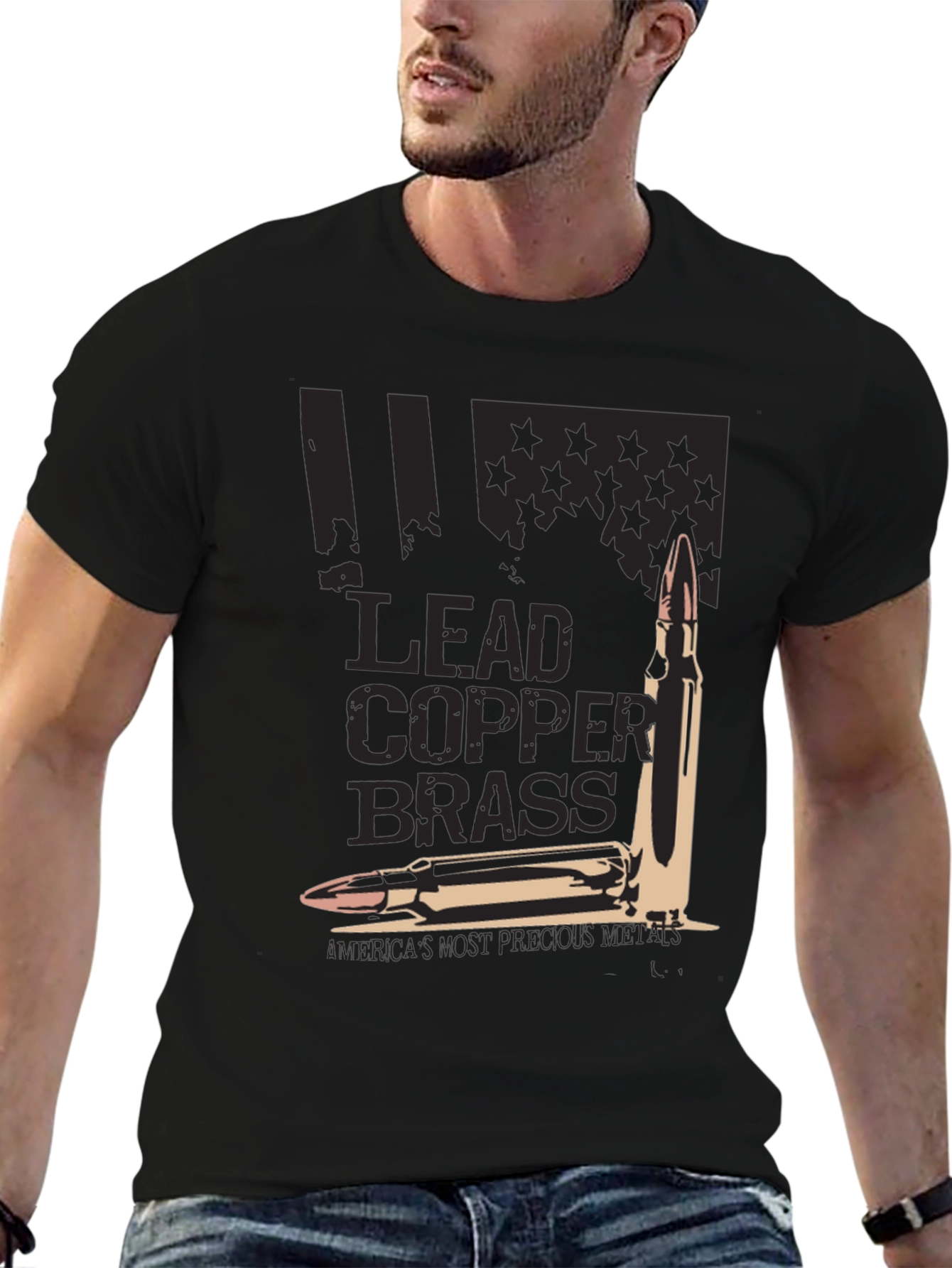Lead Copper Brass Patriotic T-Shirt