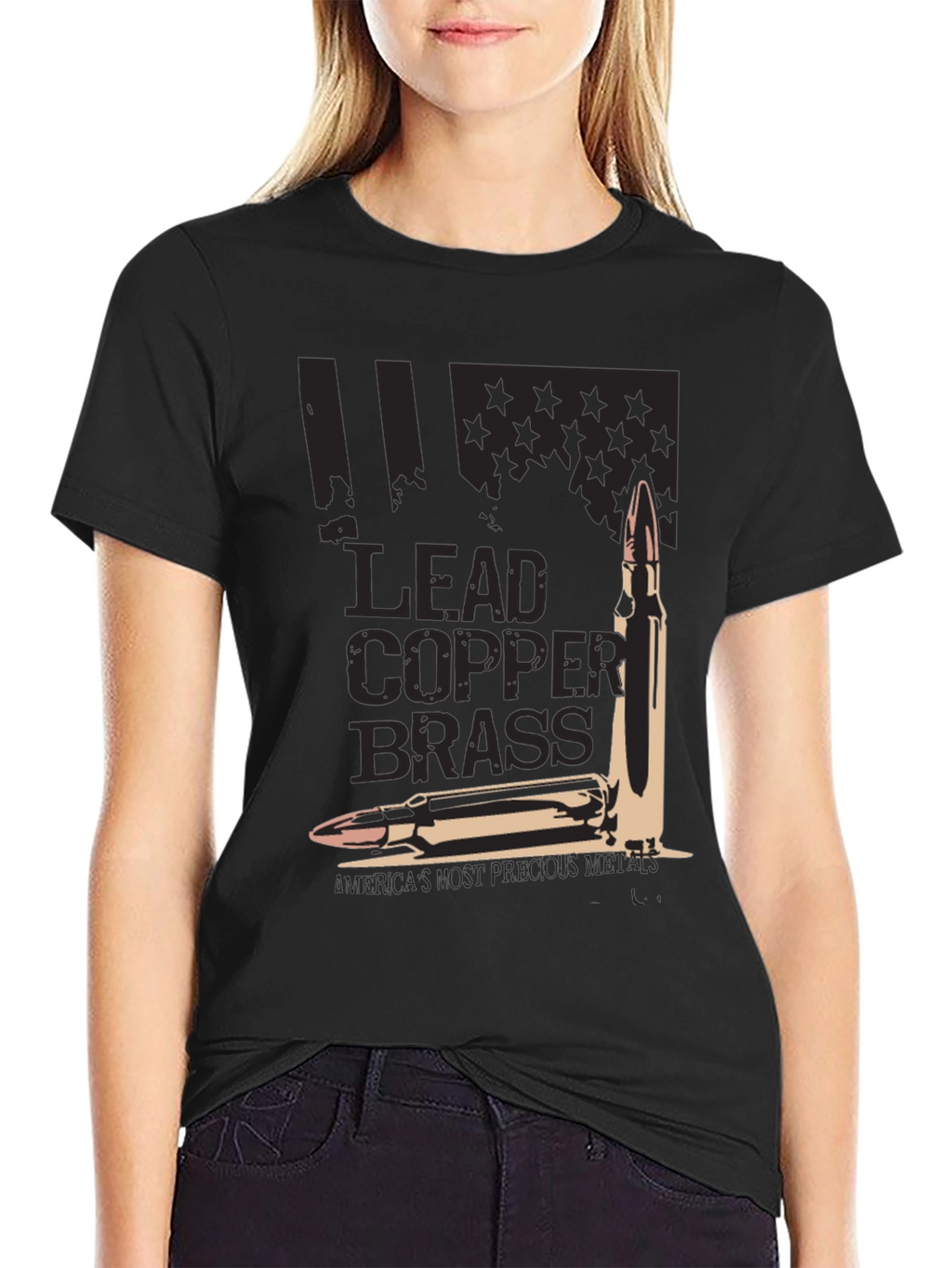 Lead Copper Brass Patriotic T-Shirt