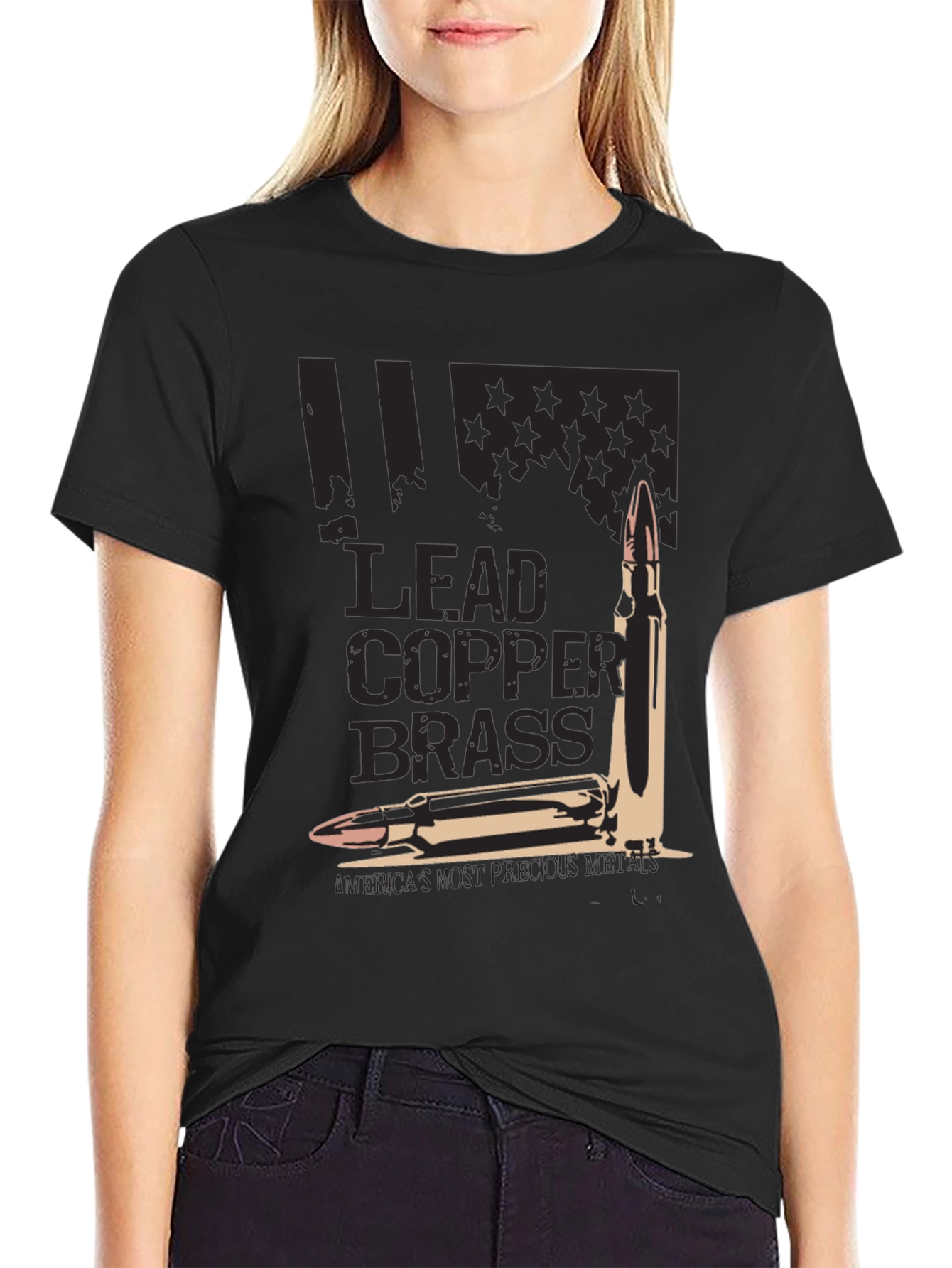 Lead Copper Brass Patriotic T-Shirt