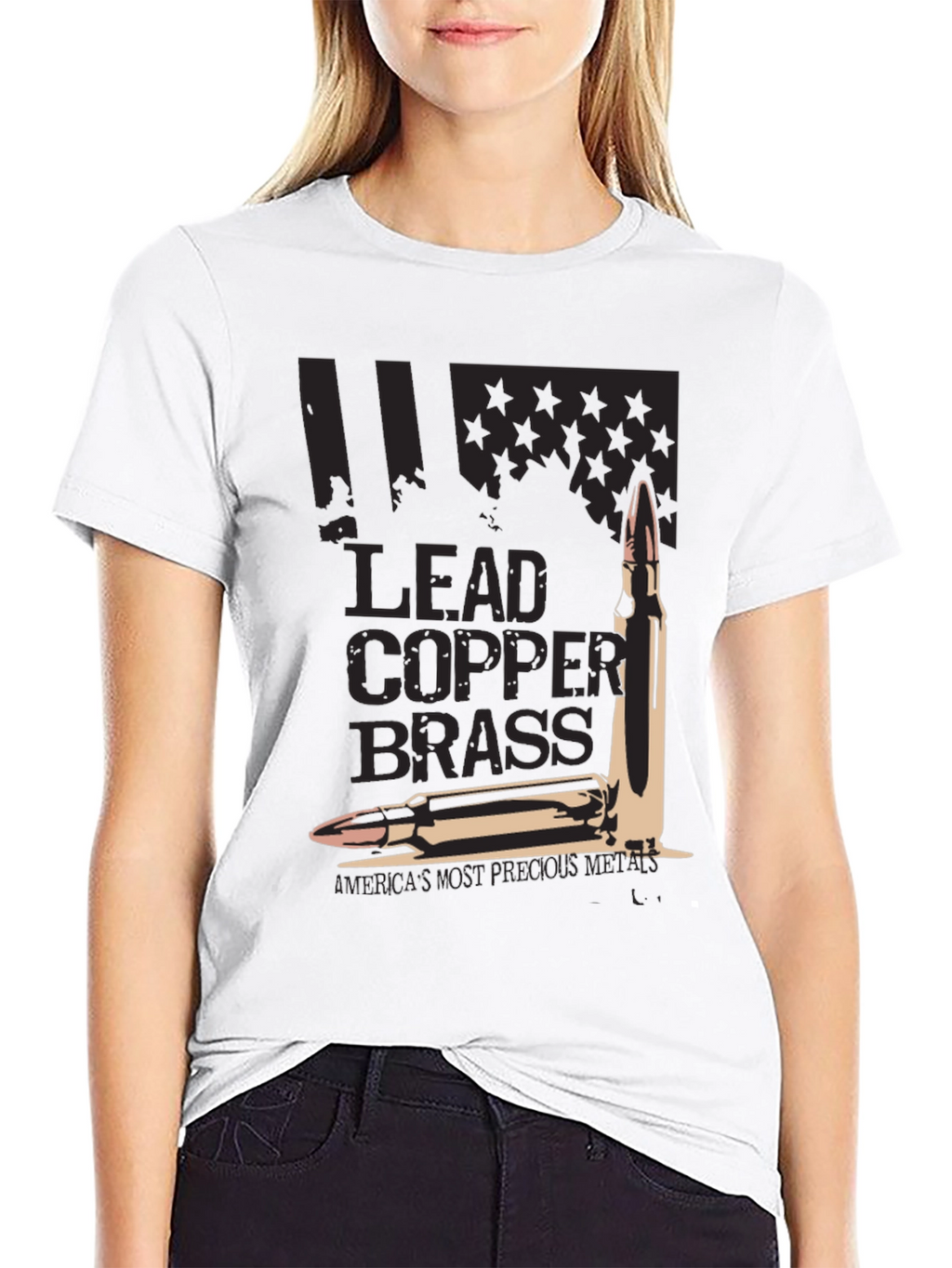 Lead Copper Brass Patriotic T-Shirt