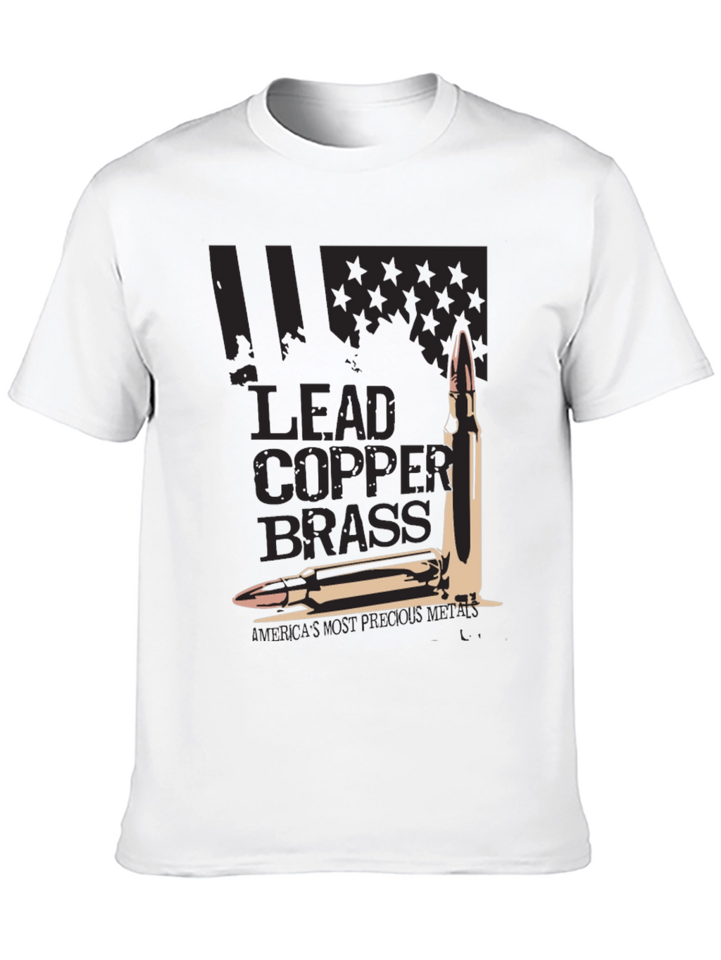 Lead Copper Brass Patriotic T-Shirt