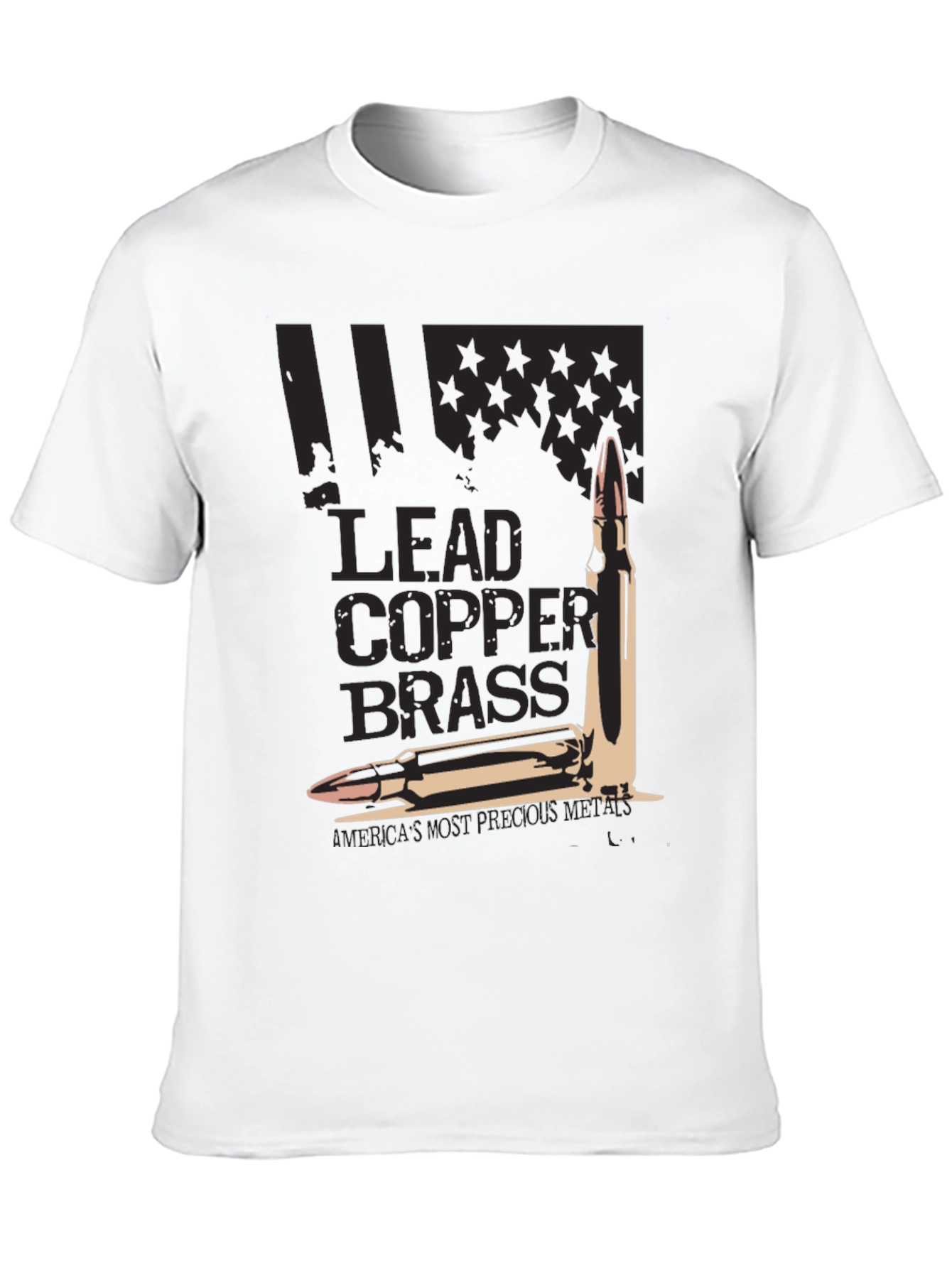 Lead Copper Brass Patriotic T-Shirt