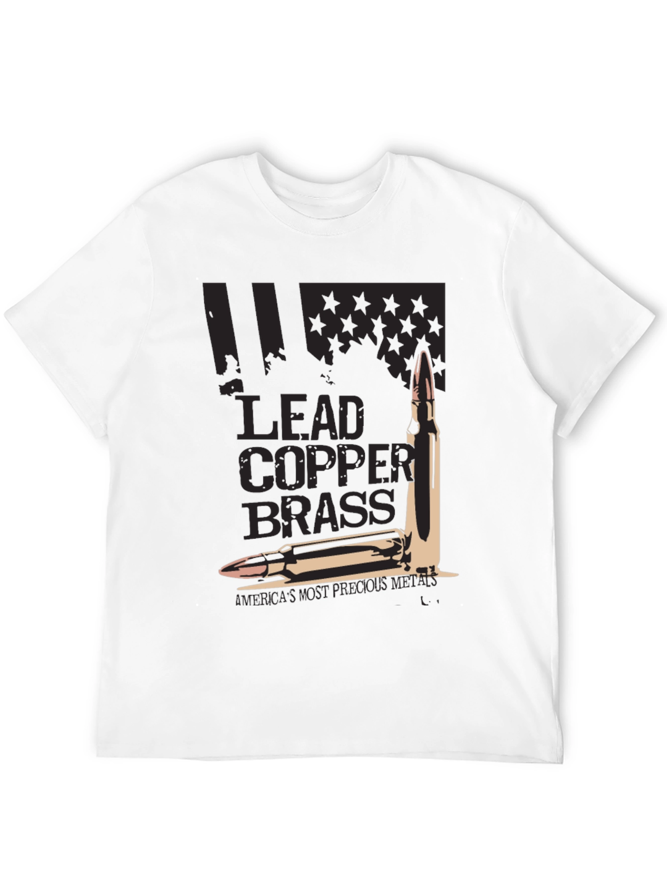 Lead Copper Brass Patriotic T-Shirt