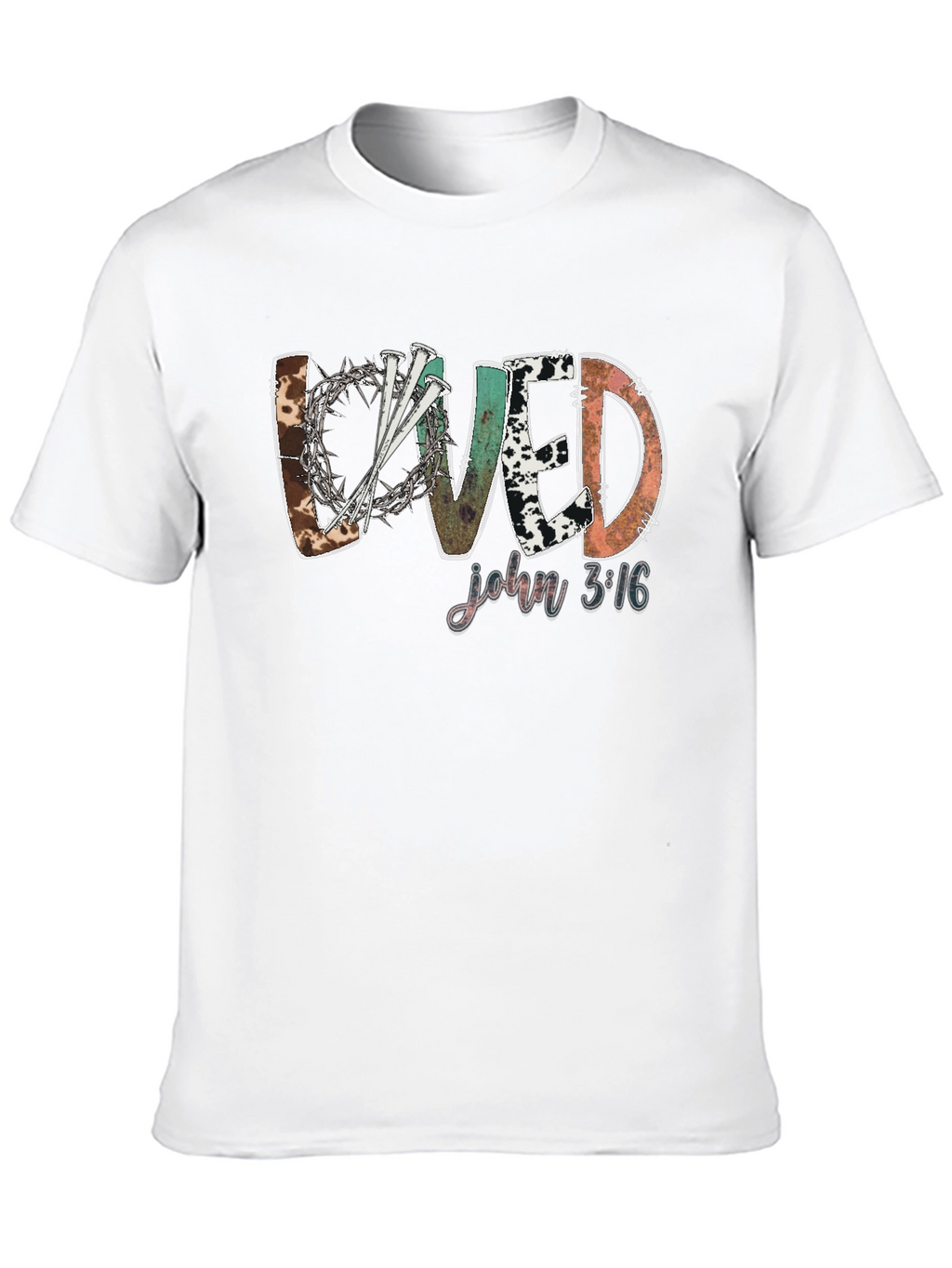 Loved John 3:16 Graphic Tee