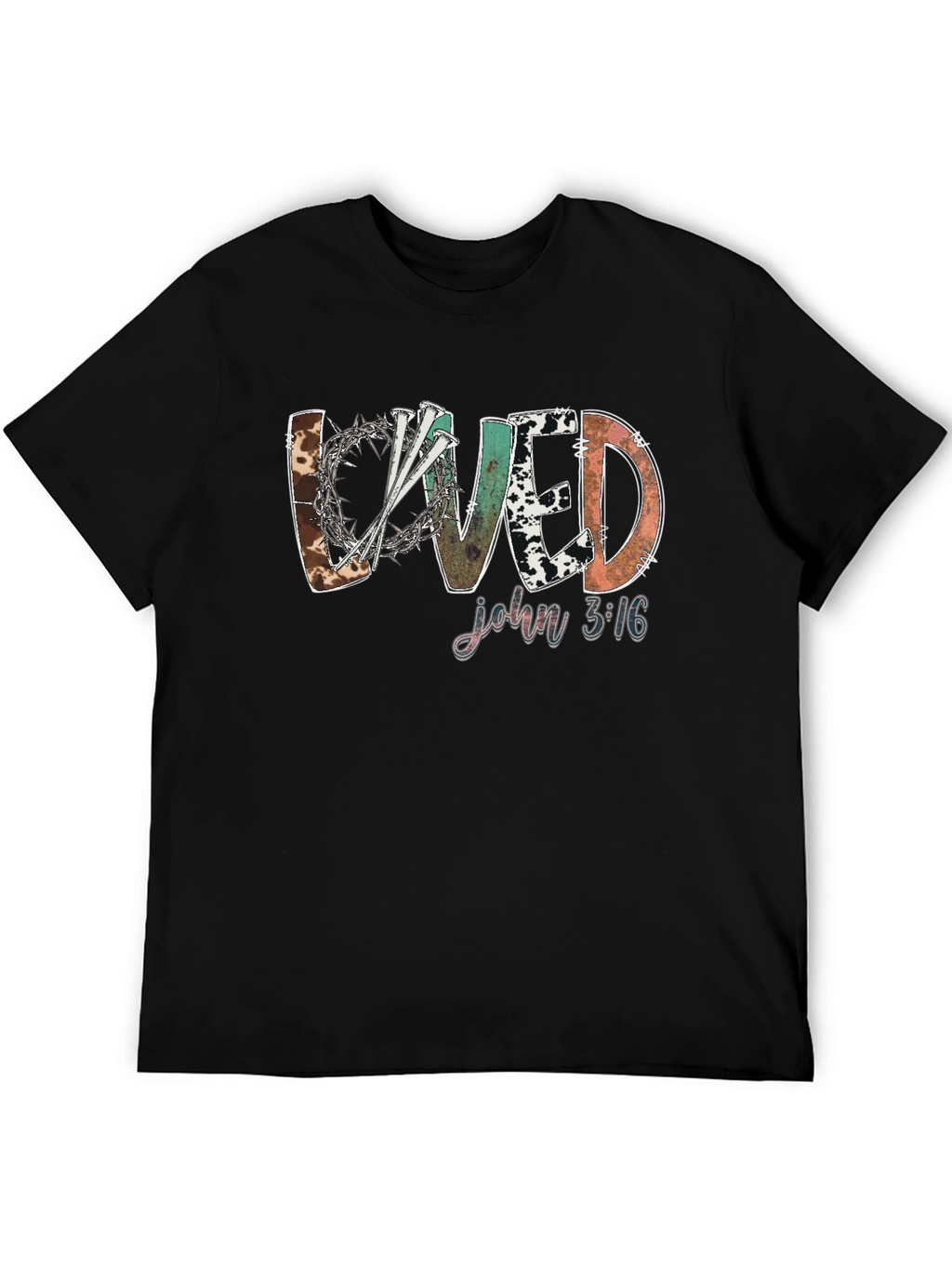 Loved John 3:16 Graphic Tee