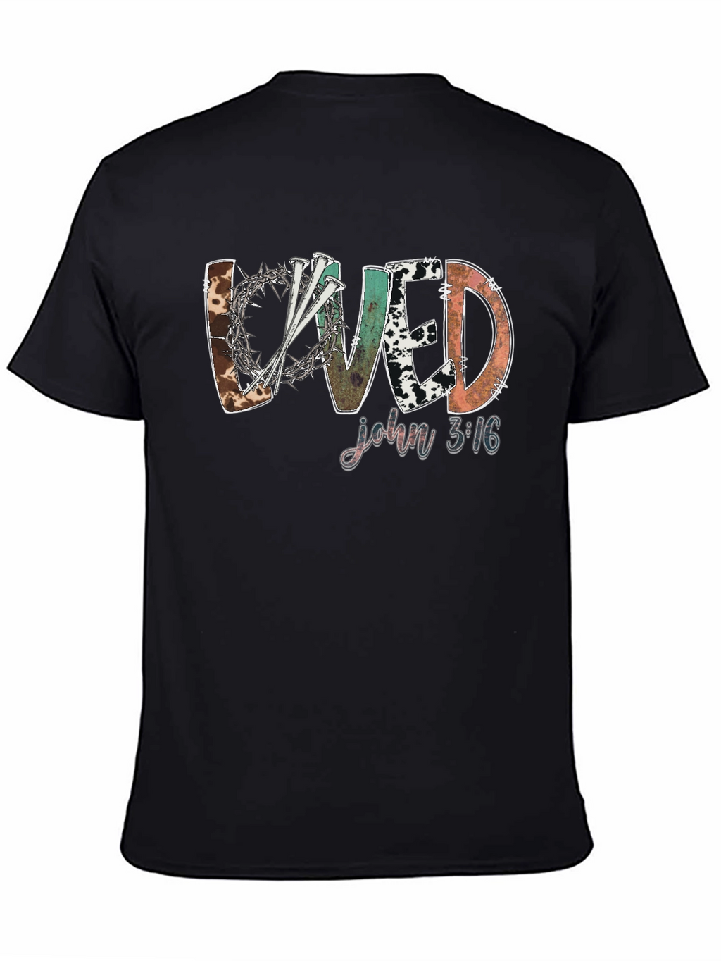 Loved John 3:16 Graphic Tee