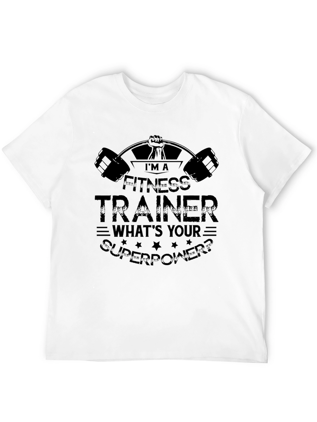 Fitness Trainer Superpower T-Shirt - Gym Workout Apparel