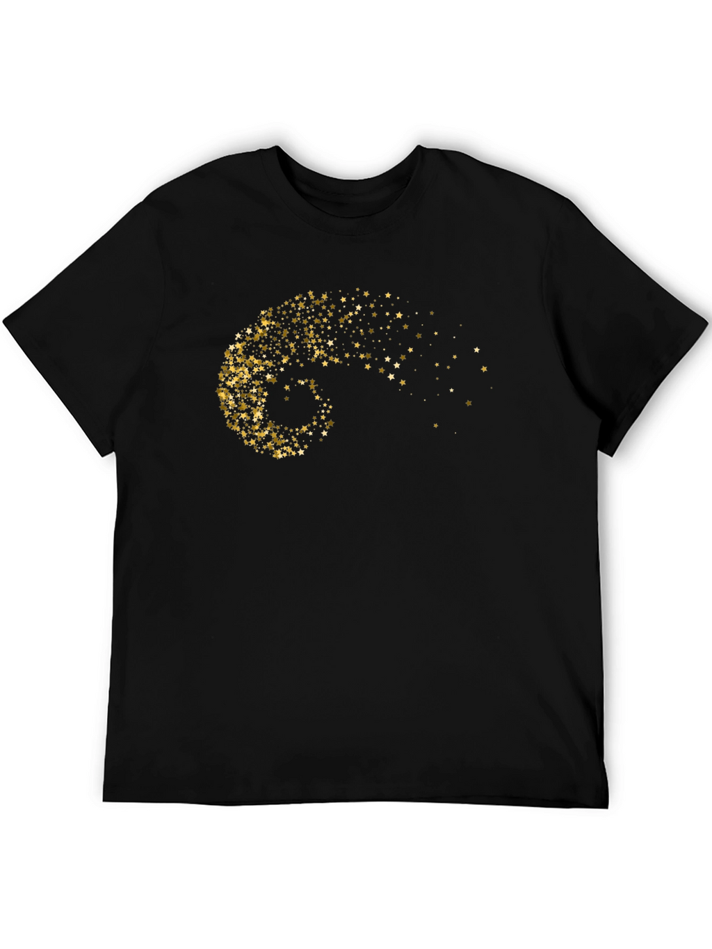 Starry Swirl Black T-Shirt