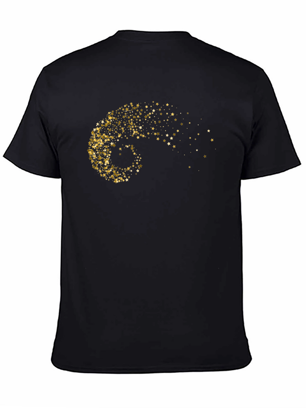 Starry Swirl Black T-Shirt