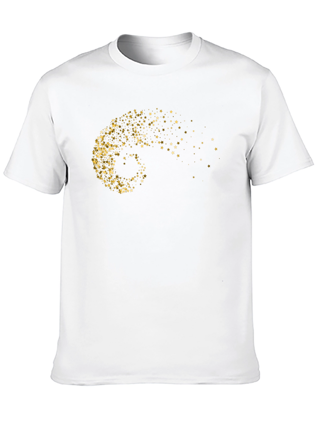 Starry Swirl Black T-Shirt