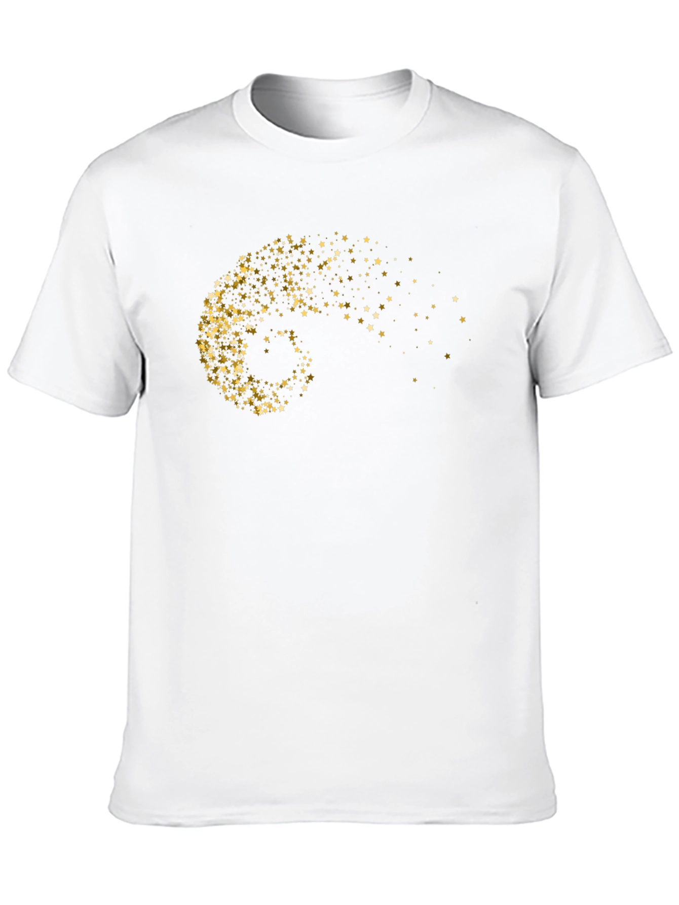 Starry Swirl Black T-Shirt