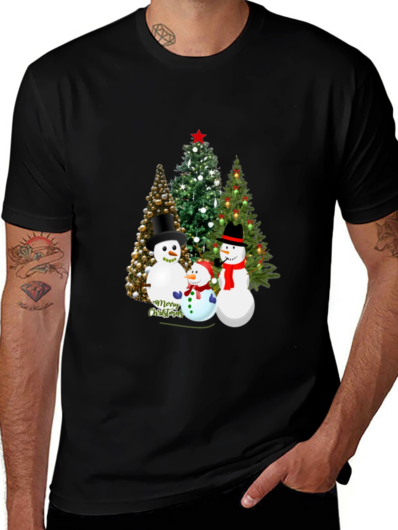 Christmas Snowman T-Shirt