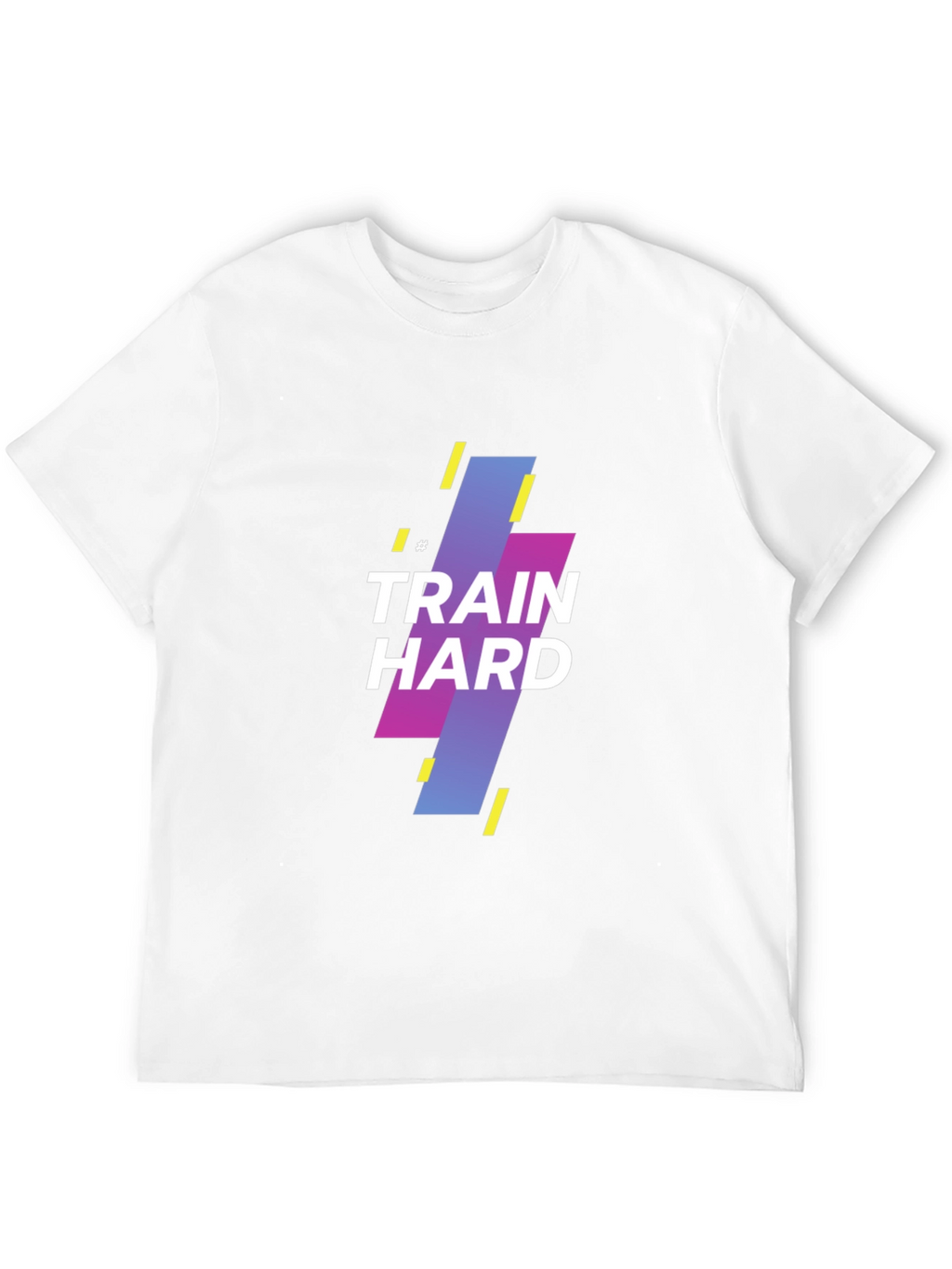 Train Hard Graphic Tee - Black Casual Shirt
