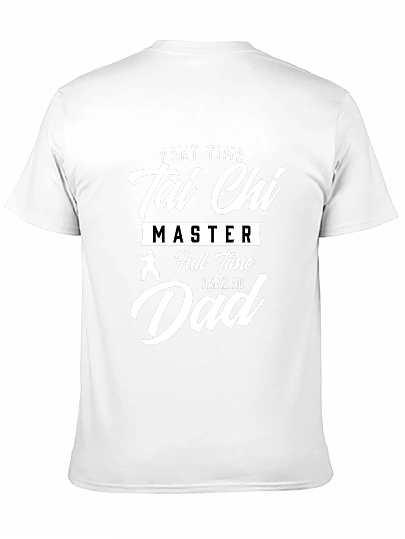 Tai Chi Master Dad Black T-Shirt