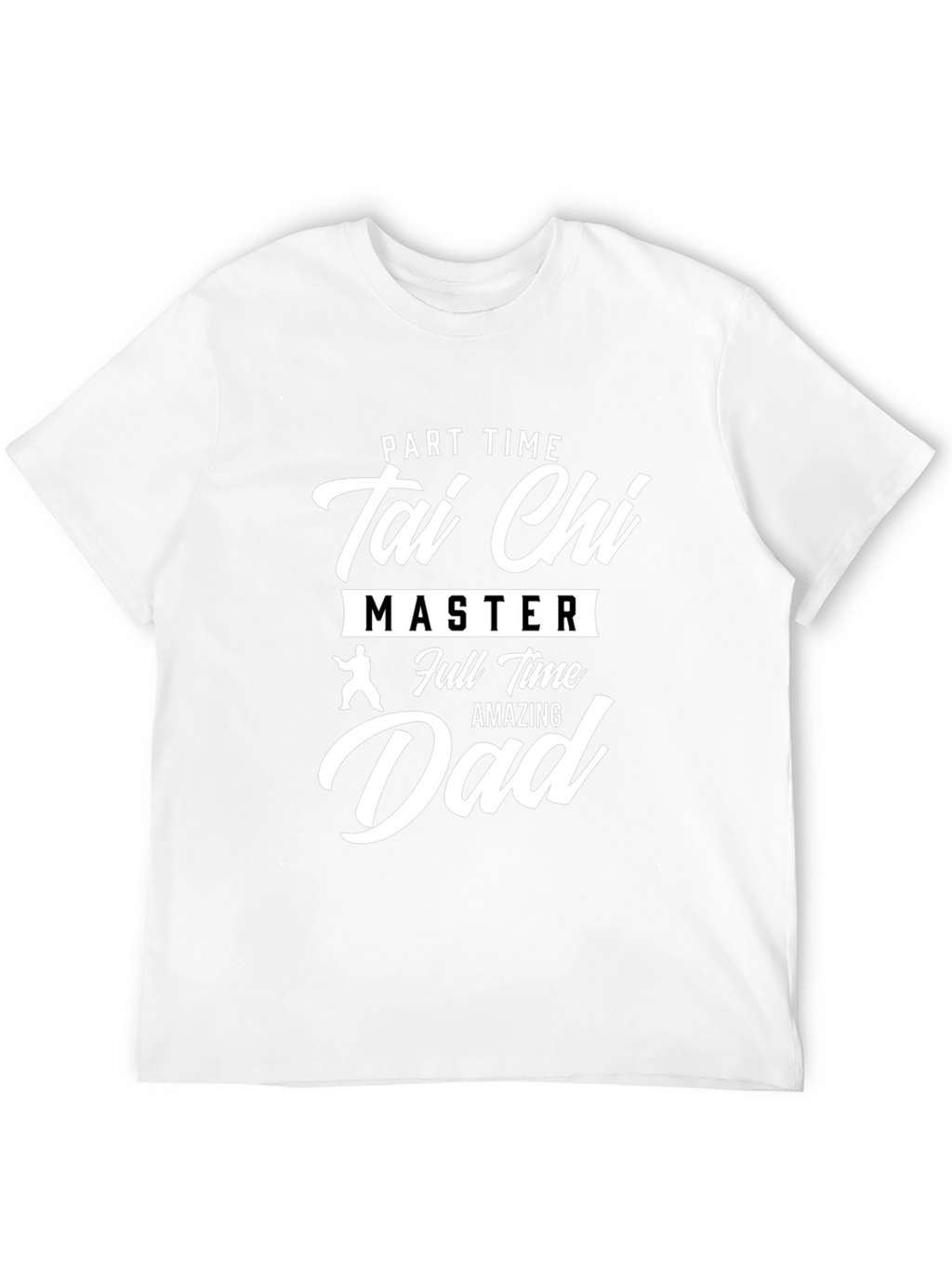 Tai Chi Master Dad Black T-Shirt
