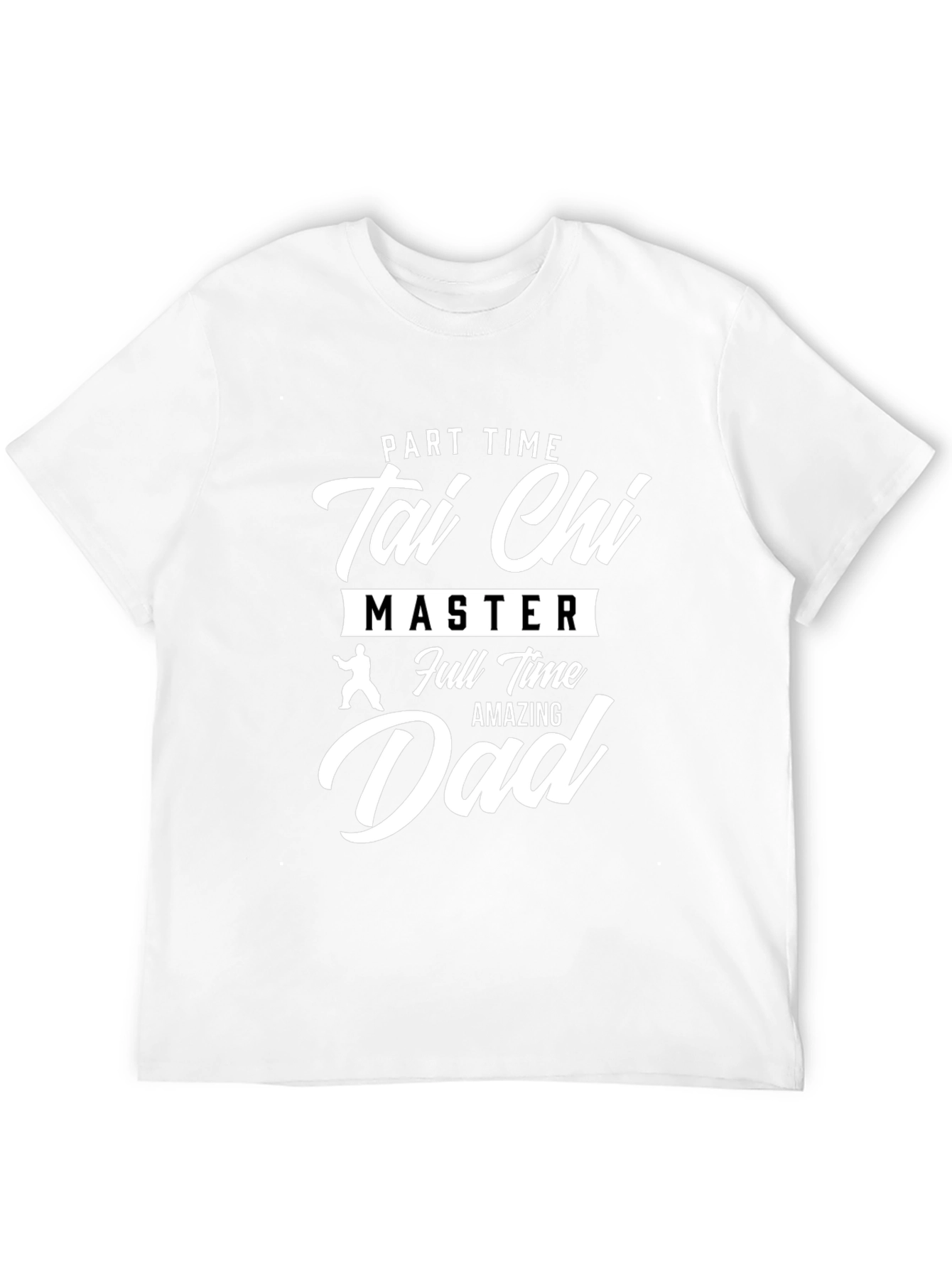 Tai Chi Master Dad Black T-Shirt