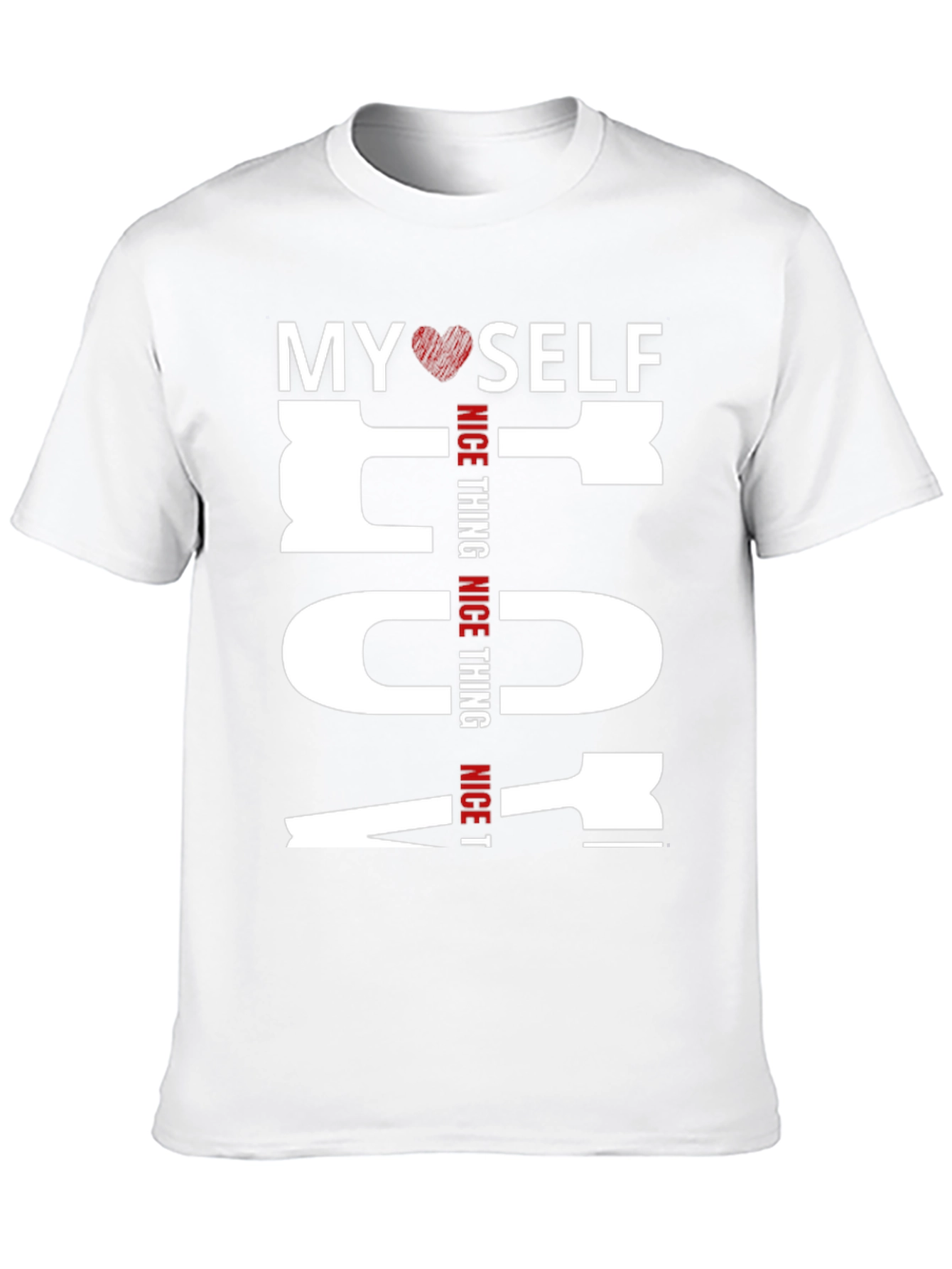 My Heart Self Nice Thing Graphic Tee - Black
