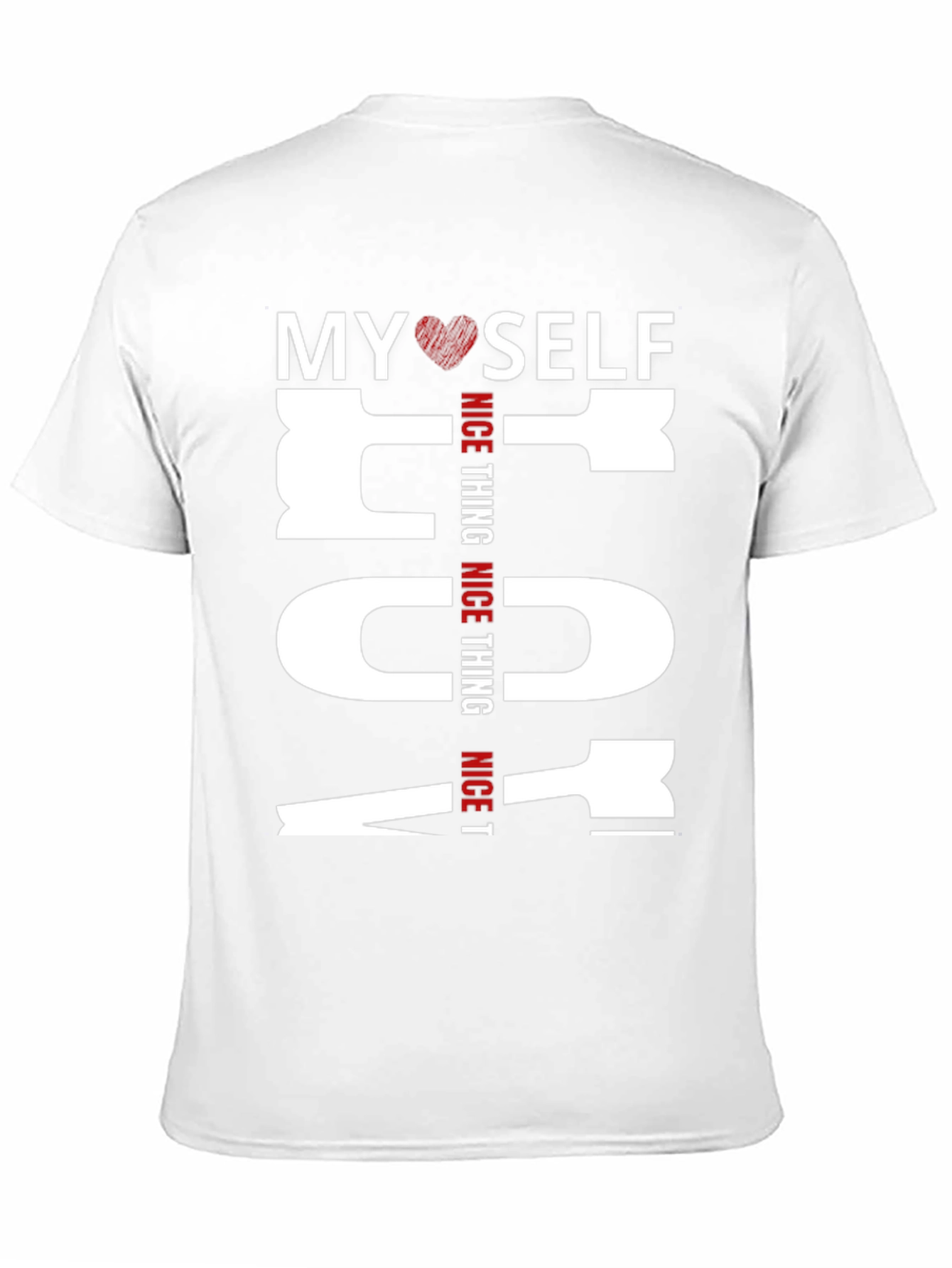 My Heart Self Nice Thing Graphic Tee - Black