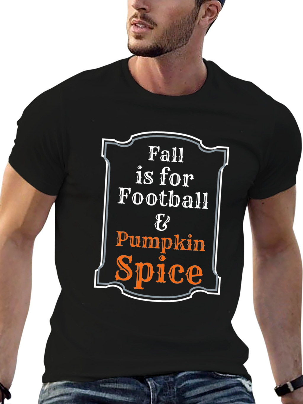 Fall Football & Pumpkin Spice T-Shirt