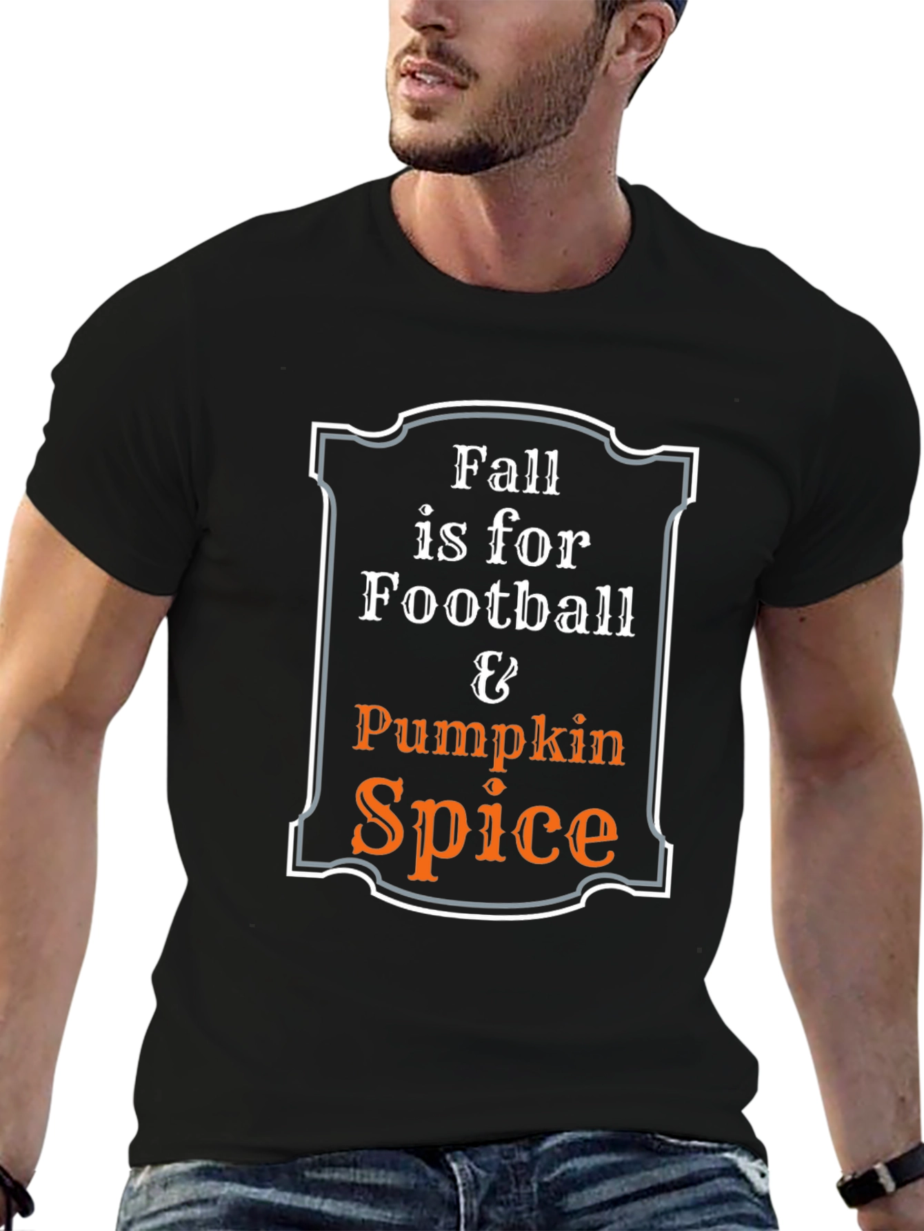 Fall Football & Pumpkin Spice T-Shirt