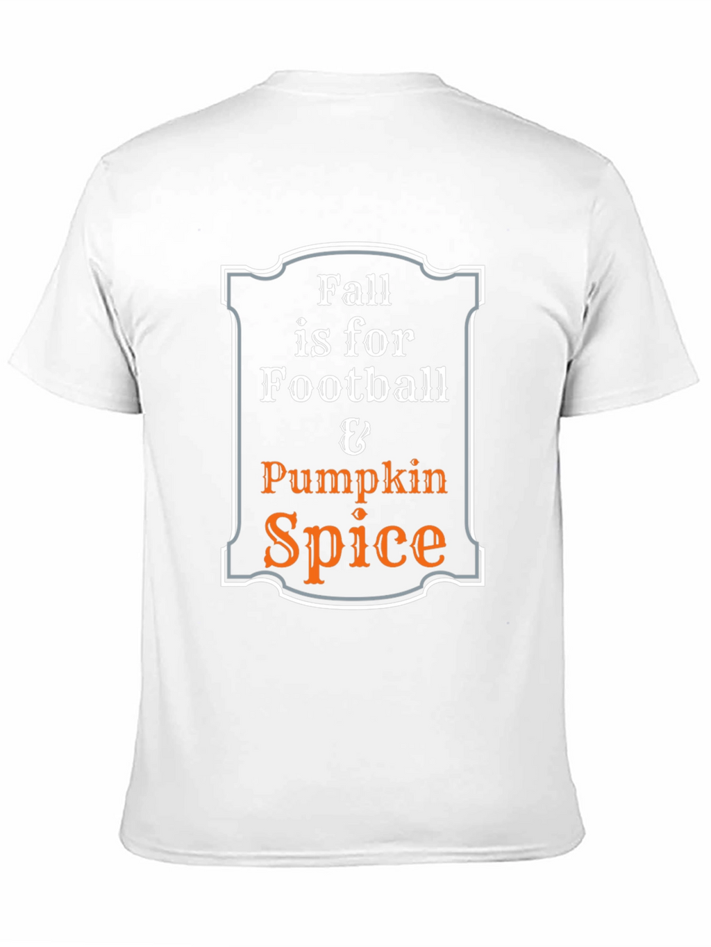 Fall Football & Pumpkin Spice T-Shirt