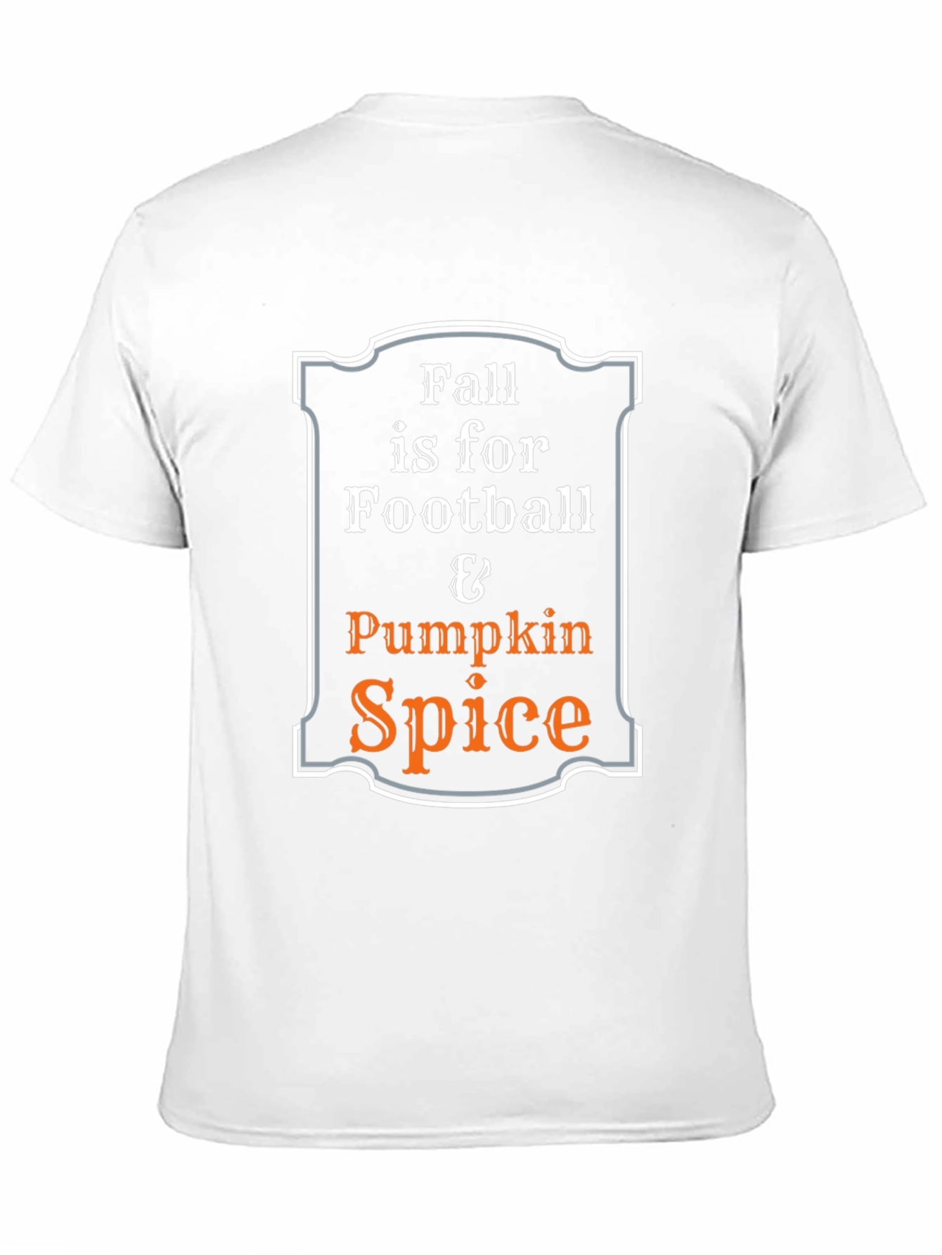 Fall Football & Pumpkin Spice T-Shirt