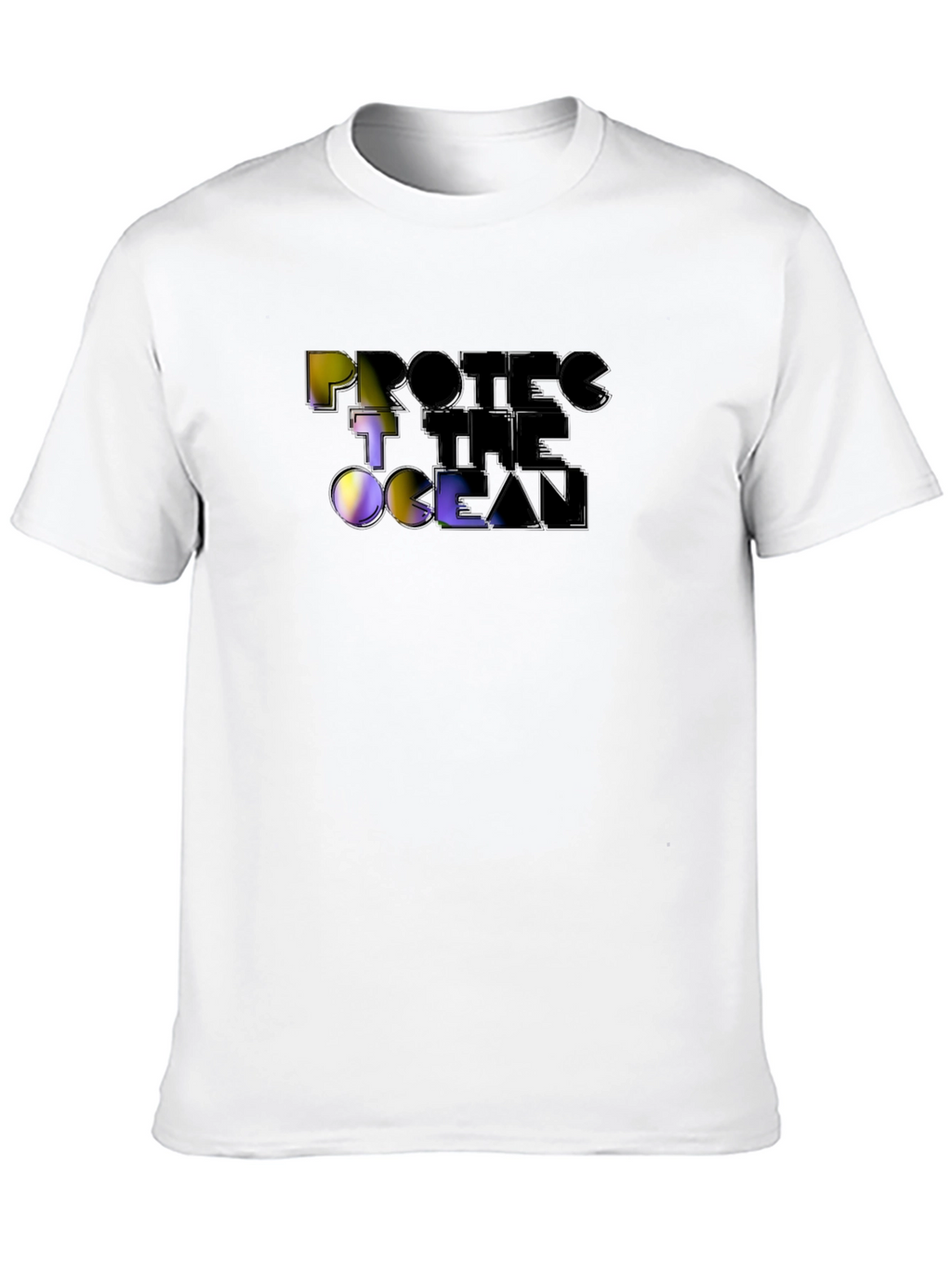 Protect The Ocean Graphic Tee - Black