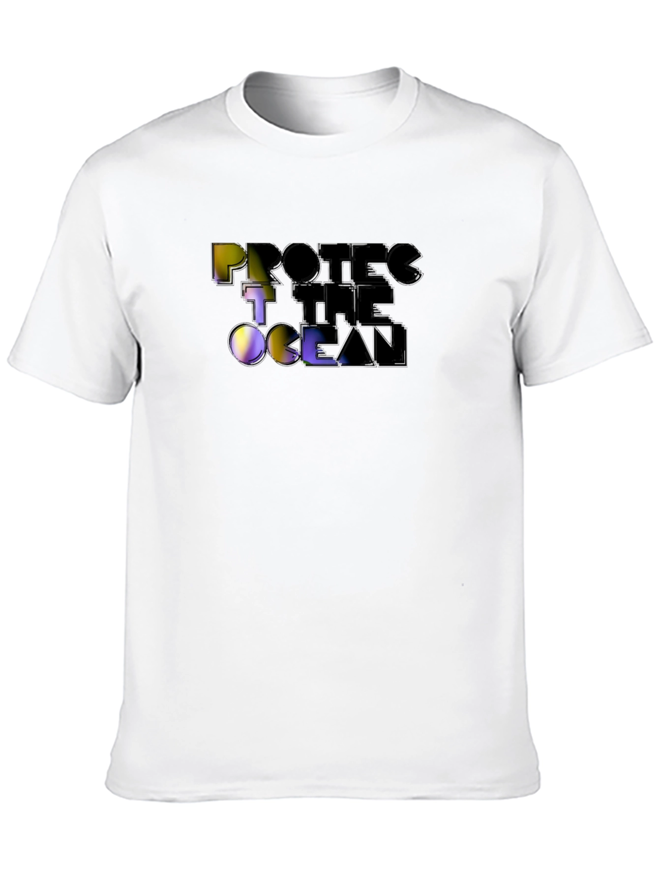 Protect The Ocean Graphic Tee - Black