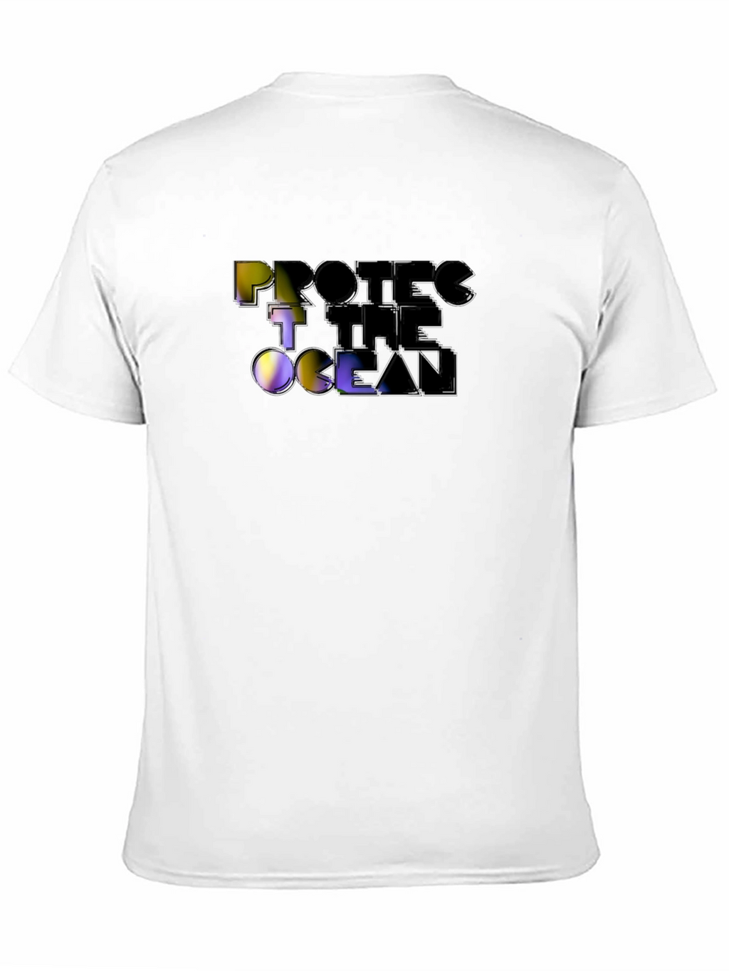 Protect The Ocean Graphic Tee - Black
