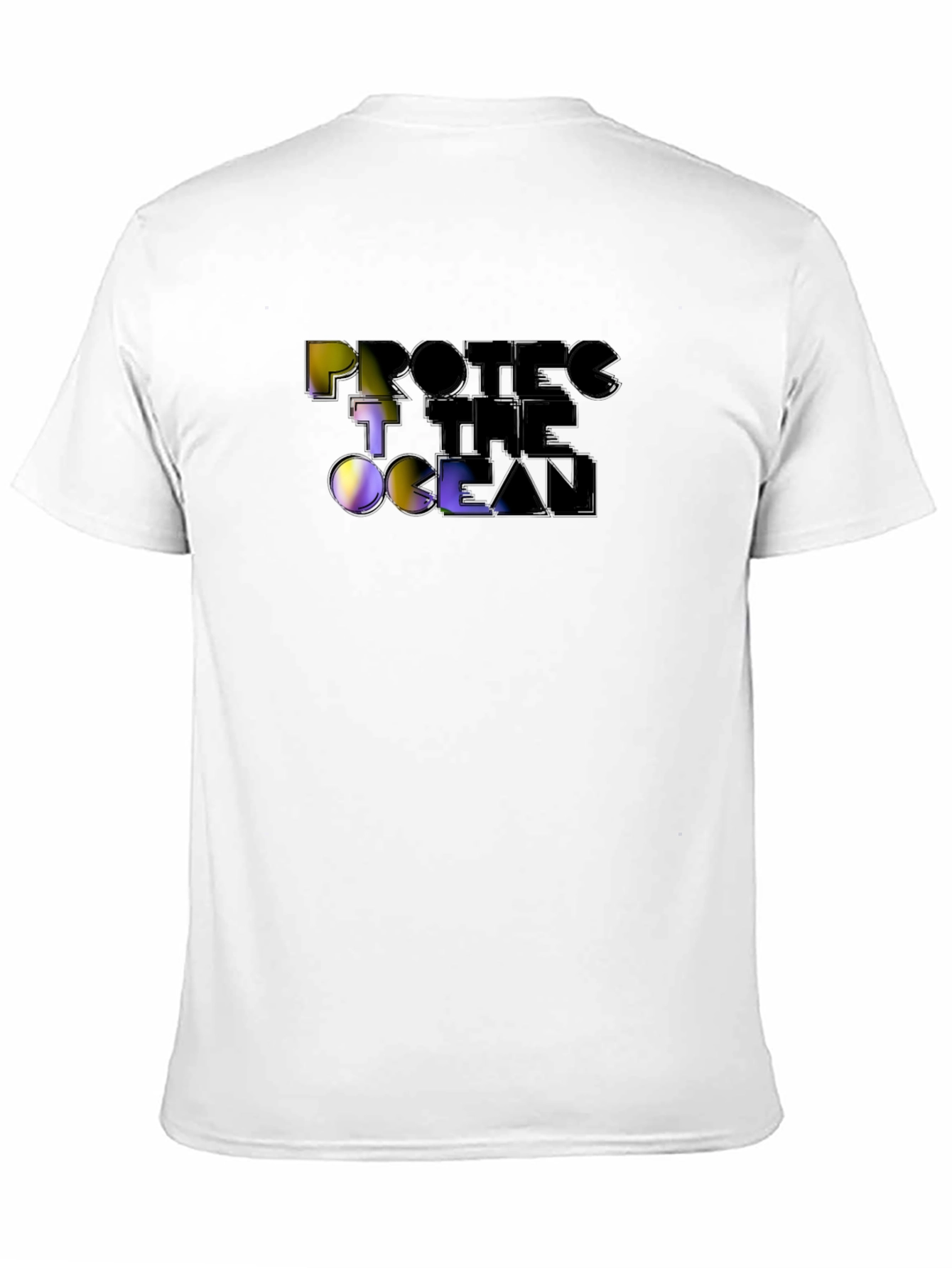 Protect The Ocean Graphic Tee - Black