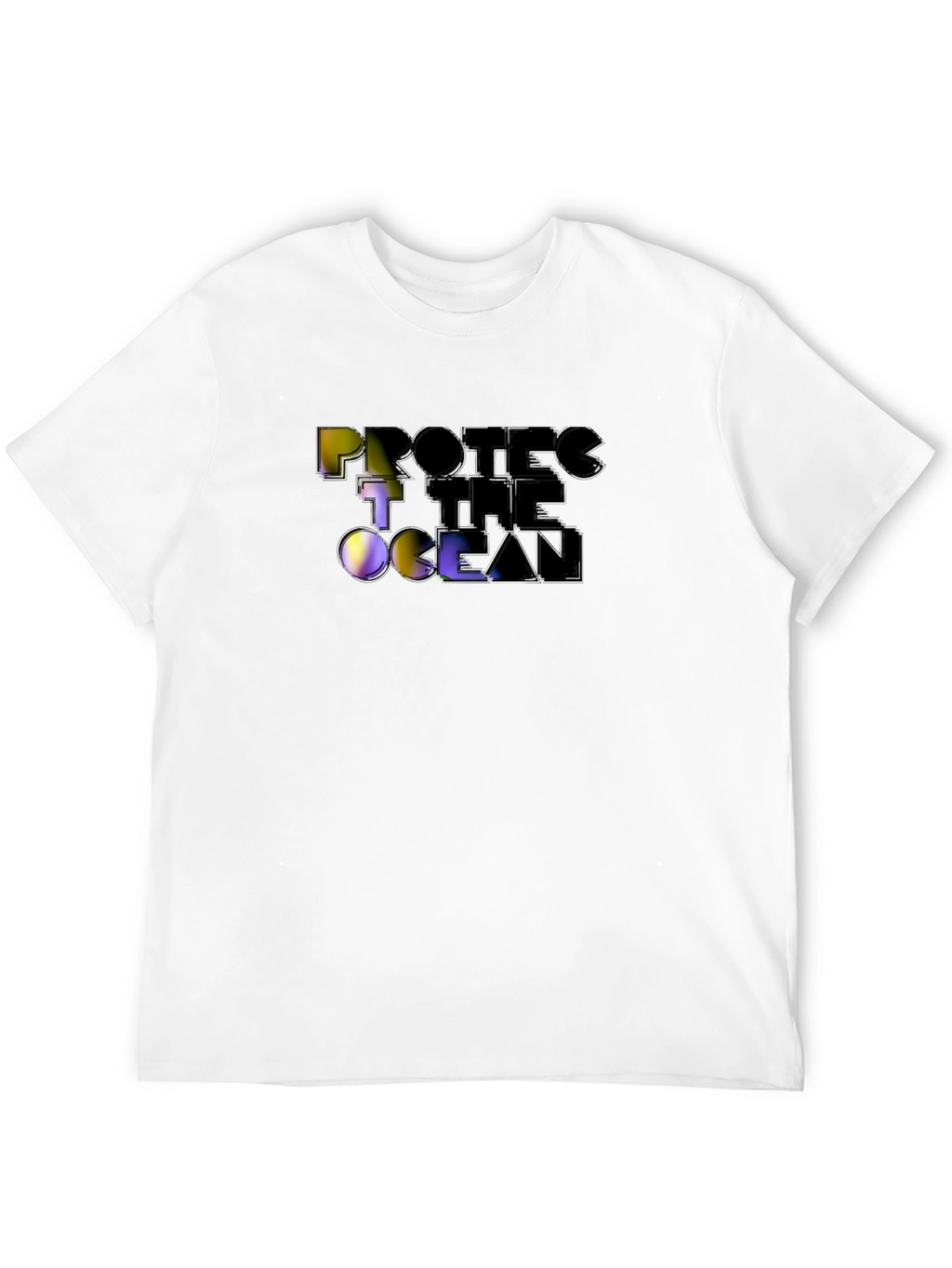 Protect The Ocean Graphic Tee - Black