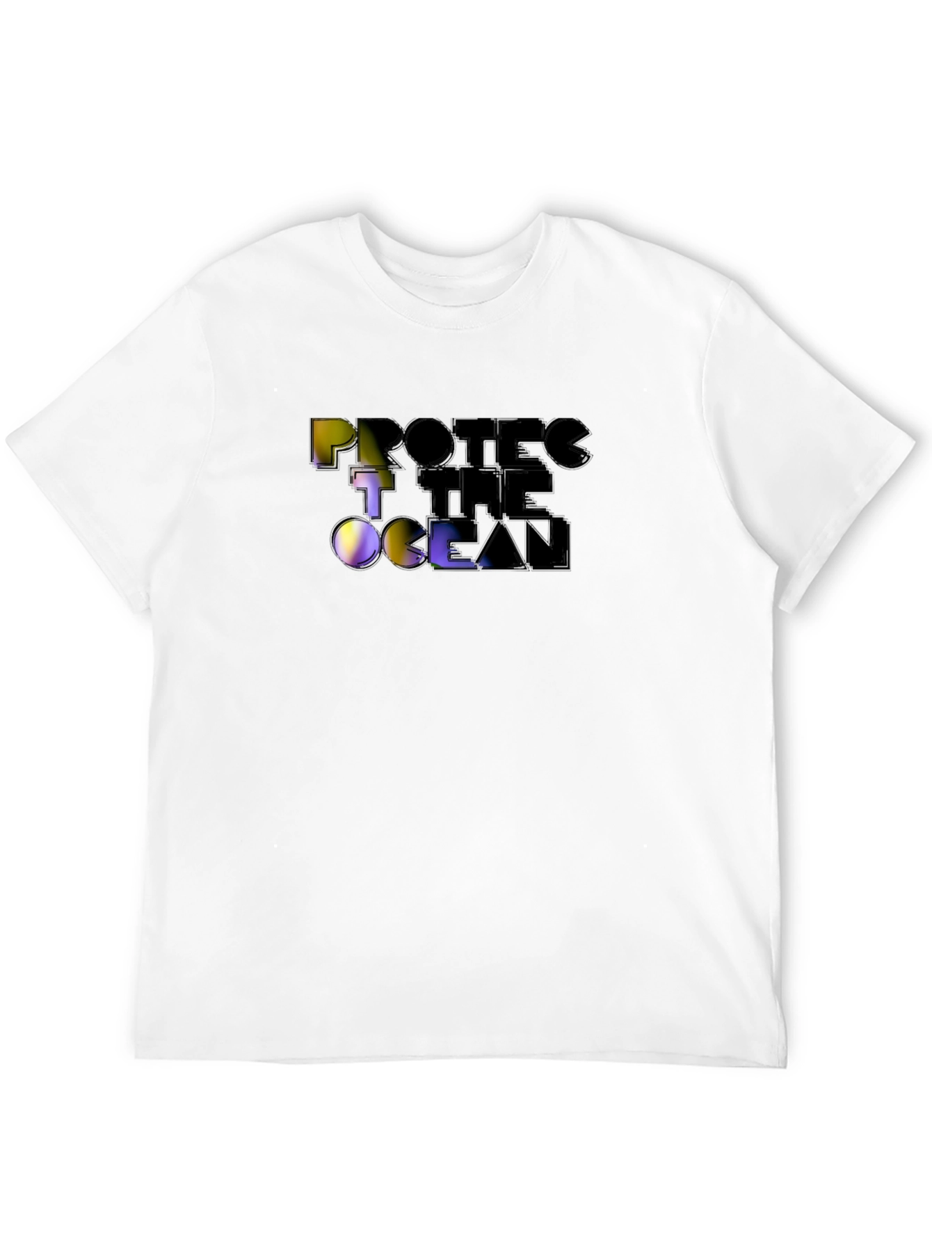 Protect The Ocean Graphic Tee - Black
