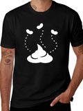 Novelty Poop Emoji T-Shirt - Funny Graphic Tee