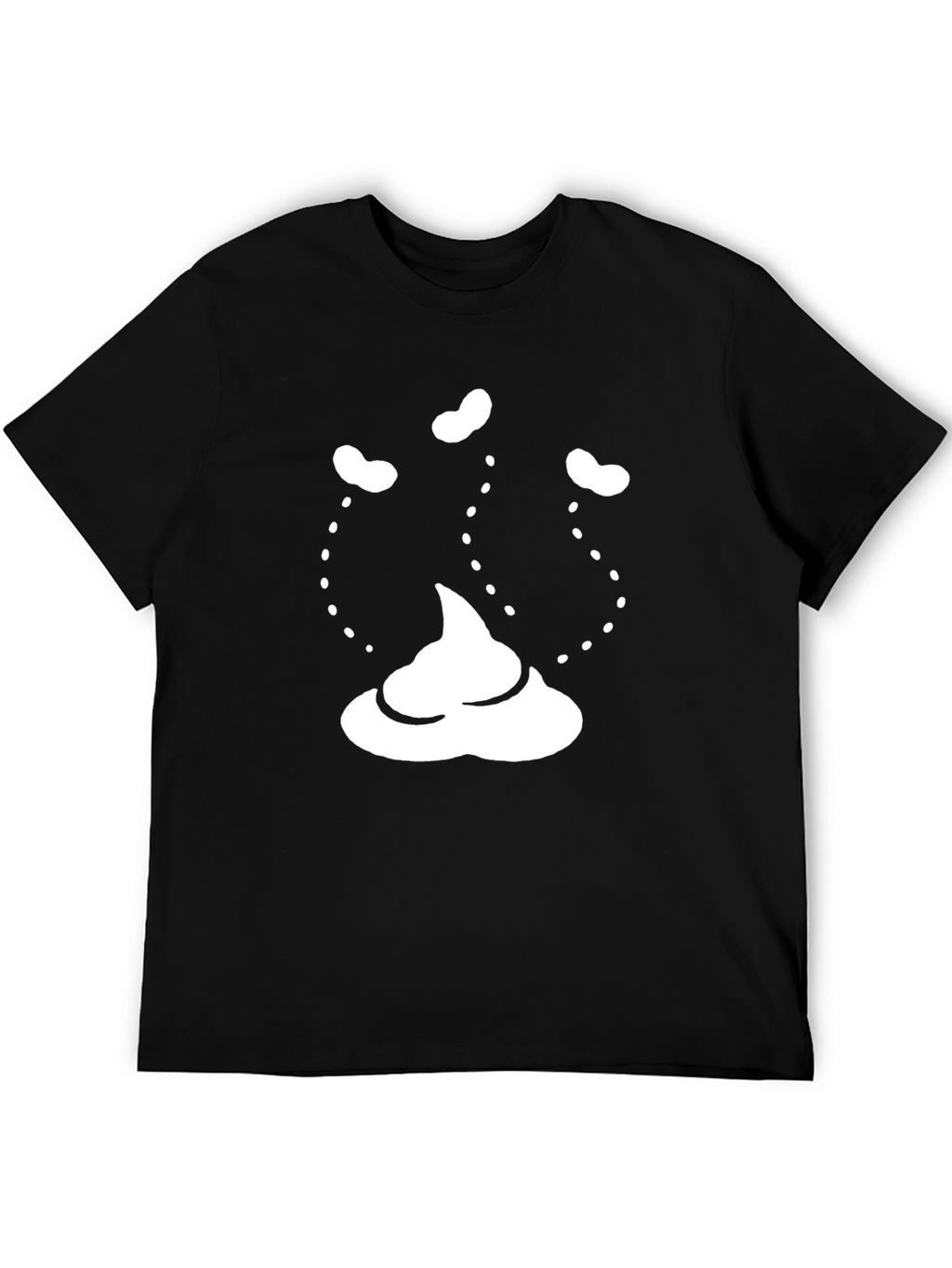 Novelty Poop Emoji T-Shirt - Funny Graphic Tee