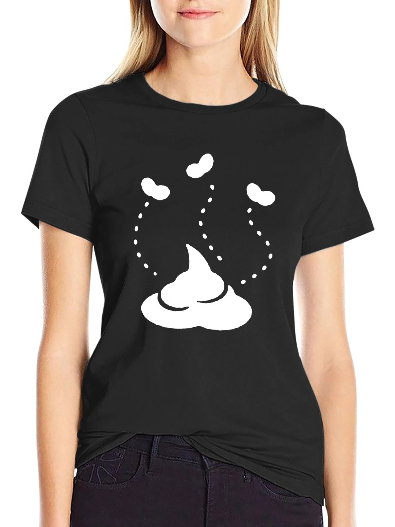 Novelty Poop Emoji T-Shirt - Funny Graphic Tee