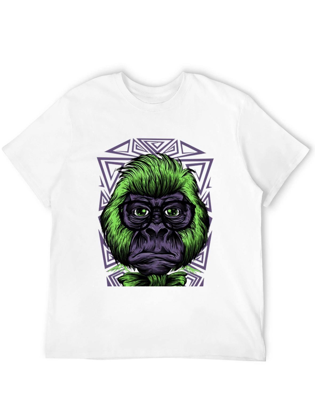 Cool Gorilla Graphic Tee - Black Cotton T-Shirt