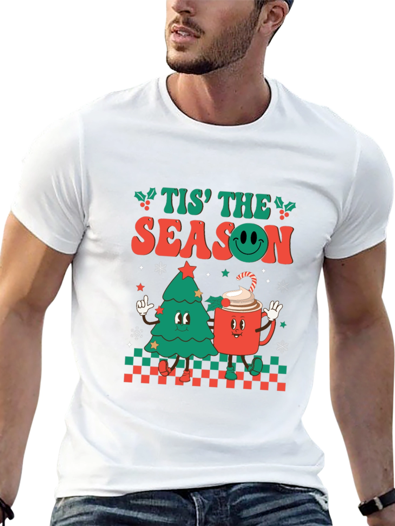 Tis the Season Holiday Graphic T-Shirt