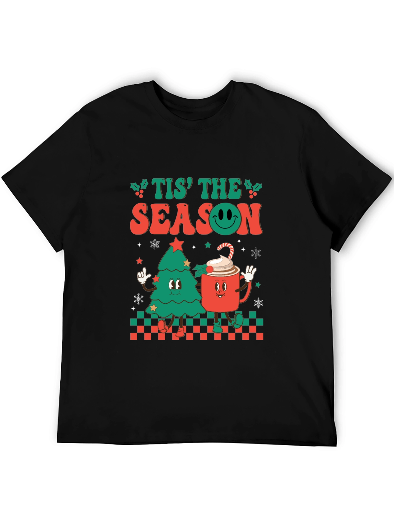 Tis the Season Holiday Graphic T-Shirt