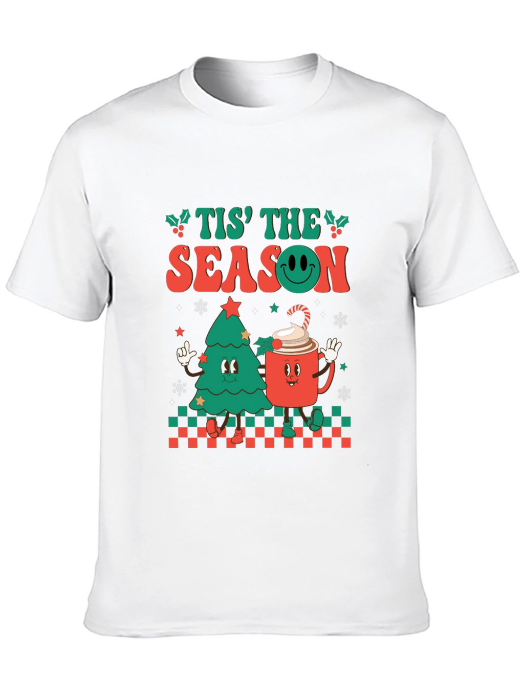 Tis the Season Holiday Graphic T-Shirt